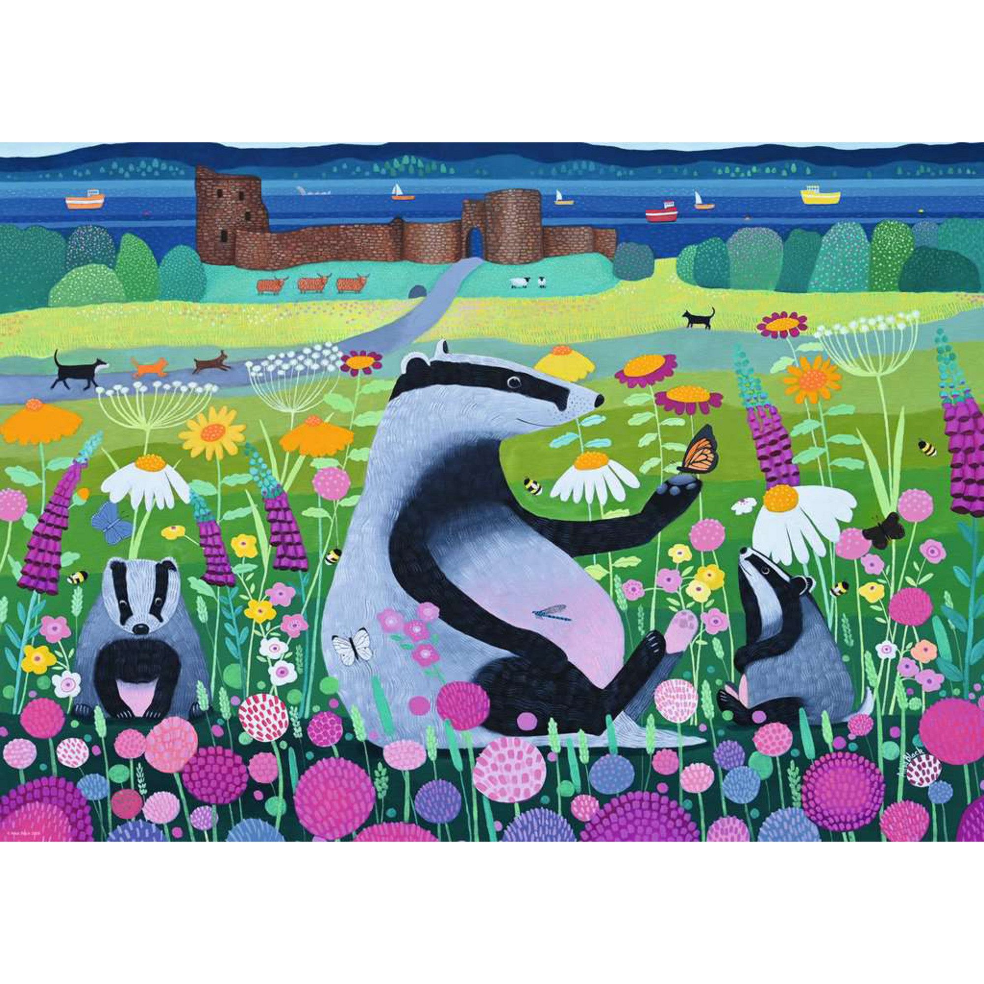 Ravensburger Puzzle Ravensburger Puzzle Wiesenfreunde, (1000 Teile), 1000 Puzzleteile