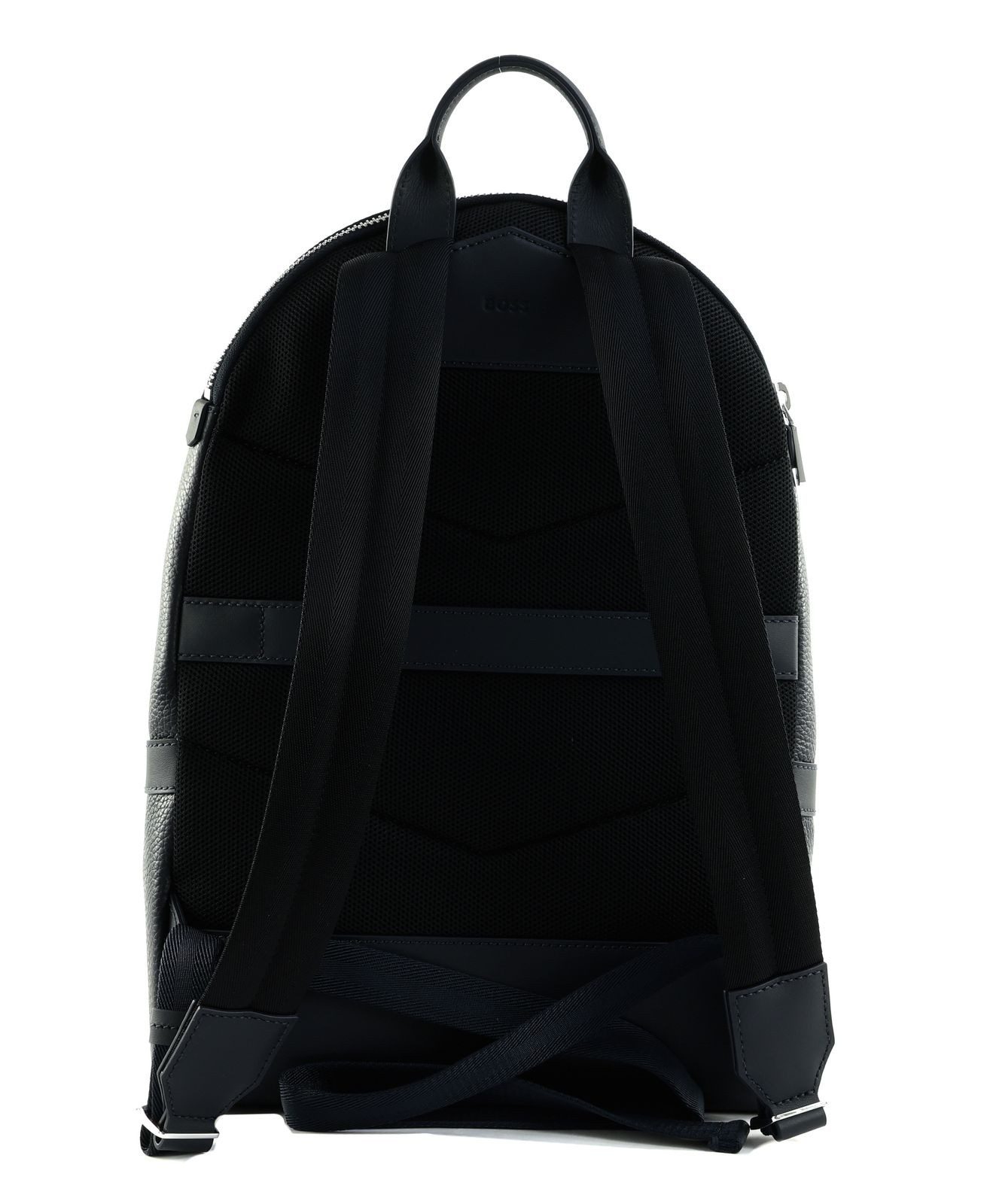 BOSS Rucksack Backpack, aus echtem Leder