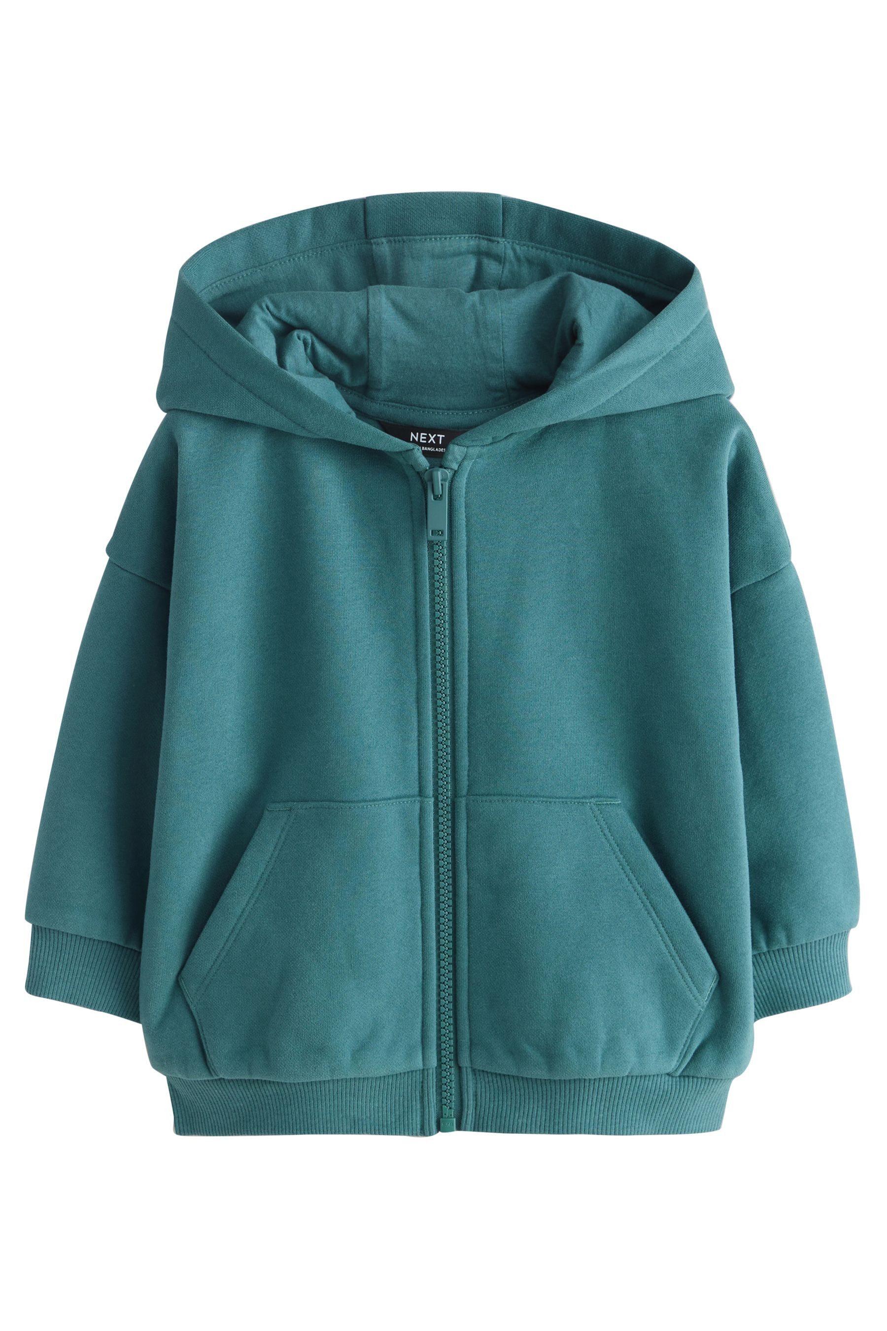 Next Hoodie Kapuzenjacke mit durchgehendem Reißverschluss (1-tlg)