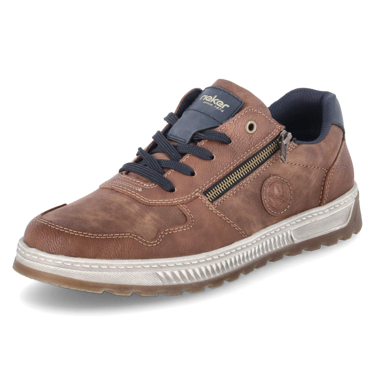 Rieker Rieker 37029-24 Herren Synthetik braun Schnürschuh günstig online kaufen