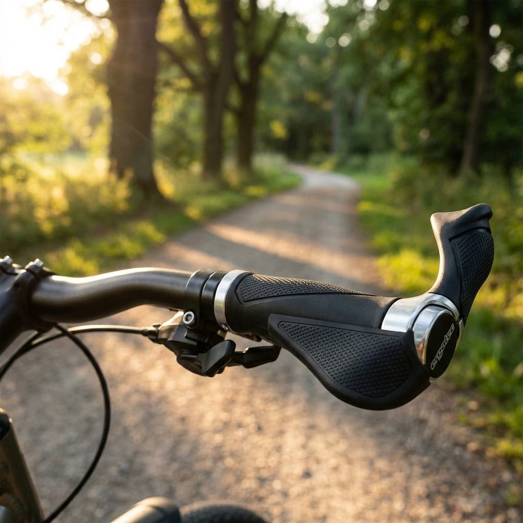 Ergotec Fahrradlenkergriff Ergotec Multiflex Lenkergriffe AKSB-10/1, 130/87 mm - ergonomisch, Kra