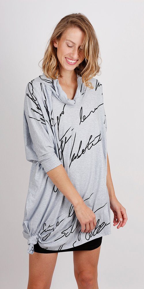 kaseee 2-in-1-Kleid weites kaseee Verwandlungskleid aus Jersey