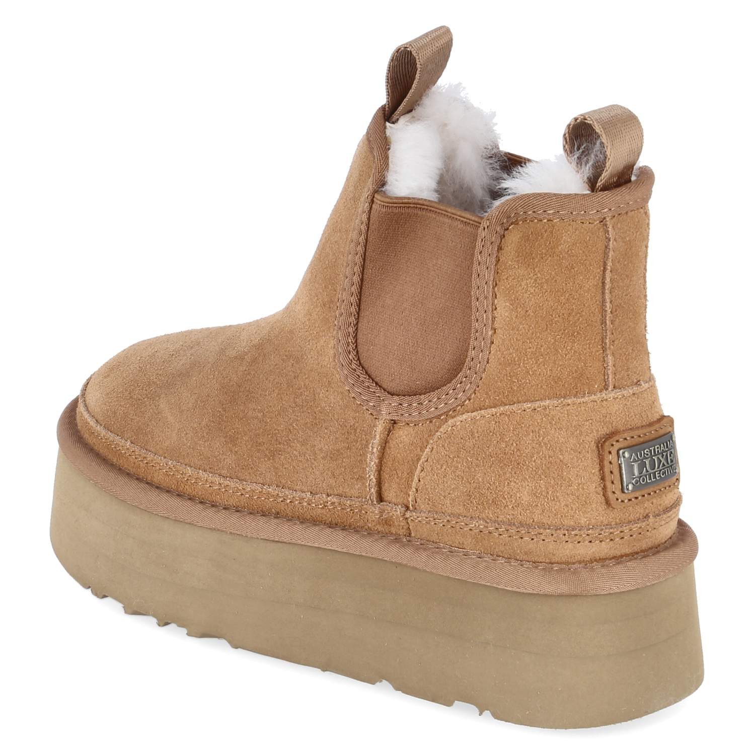 Australia Luxe Collective Australia Luxe EMEPS204N-CH Damen Rauleder brown Chelseaboots