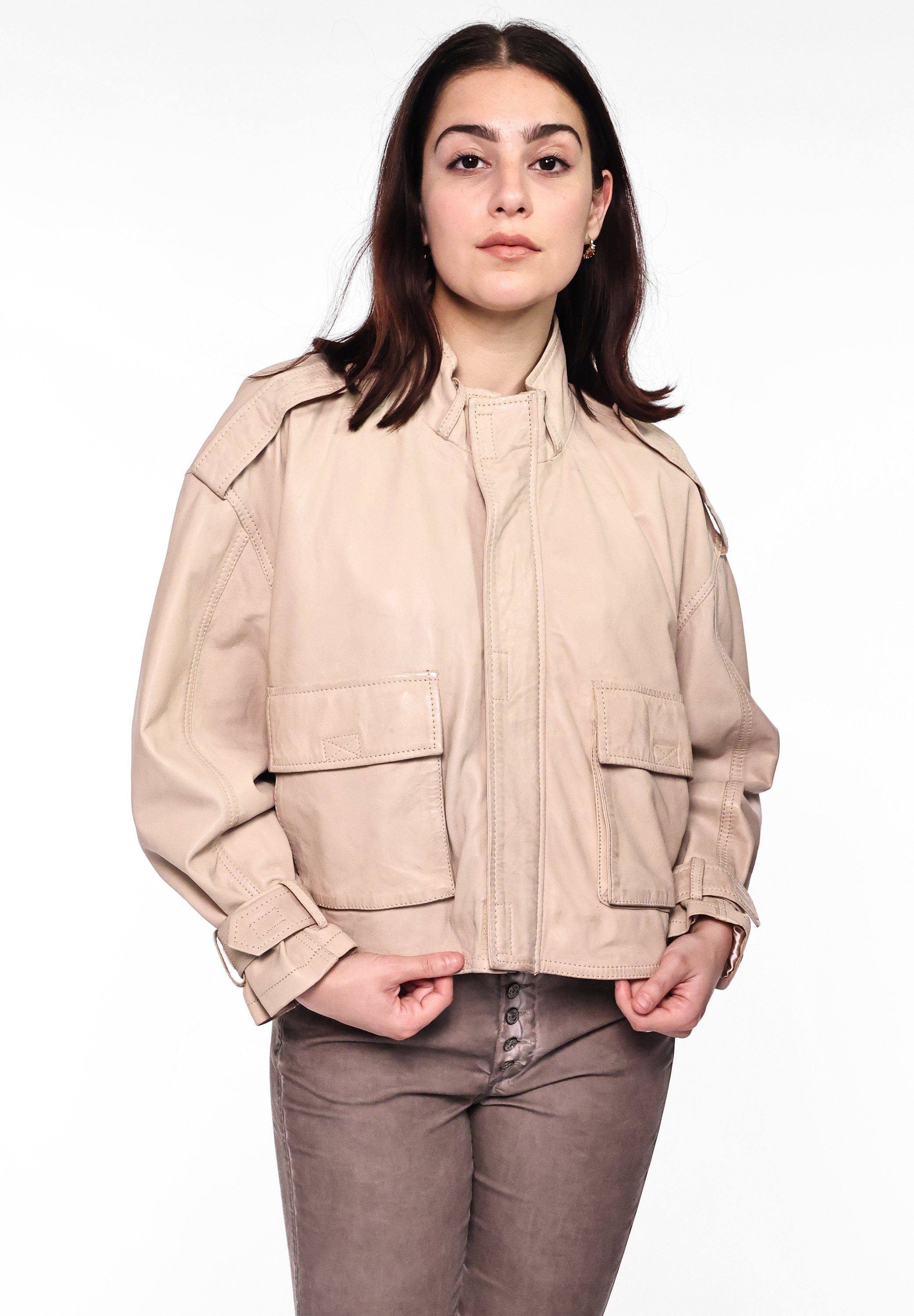 sand Lederjacke Maze 42020132