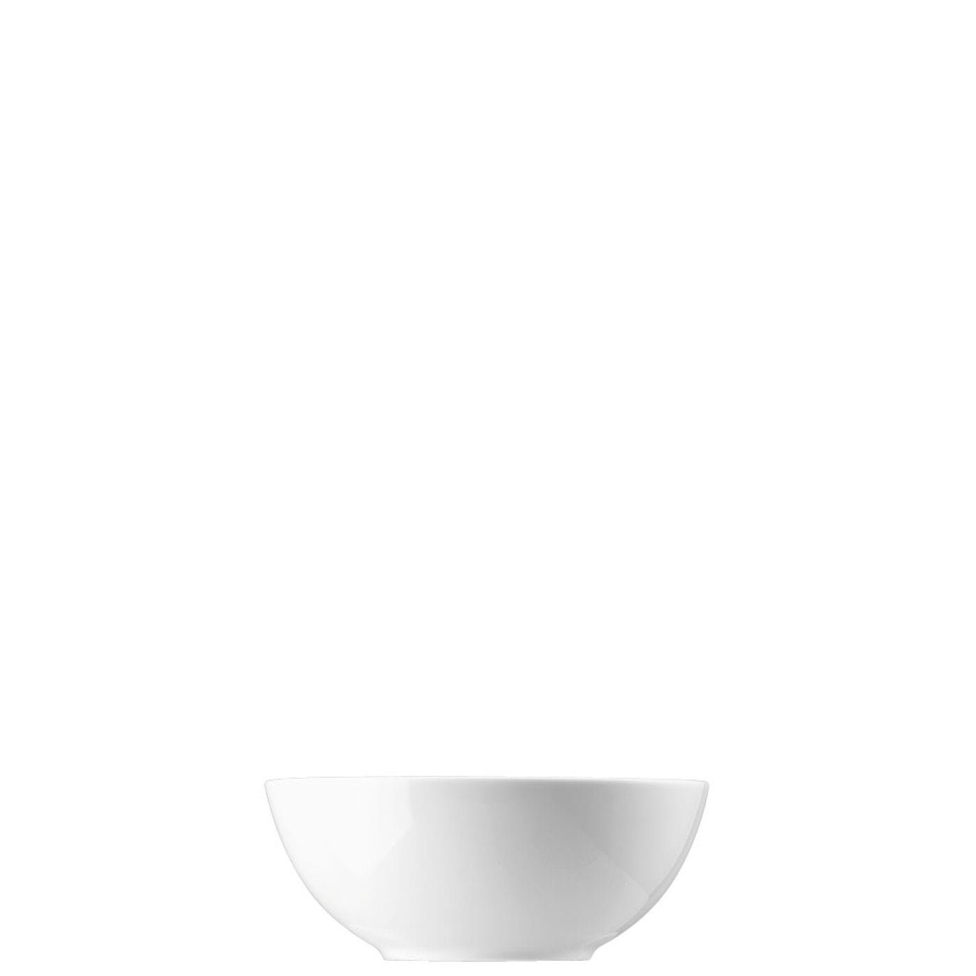 (1-tlg) 15 cm, Weiß Müslischale Medaillon Porzellan, Porzellan Müslischale Thomas