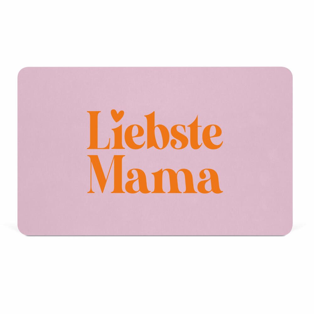 PPD Frühstücksbrett Liebste Mama D@H Tray, Resopal