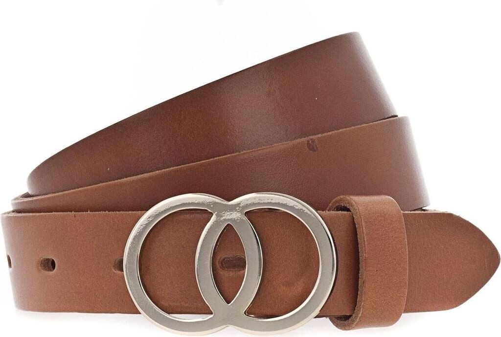 Vanzetti Ledergürtel 40 mm Vollledergürtel - Ledergürtel mit Goldschnalle- Damengürtel