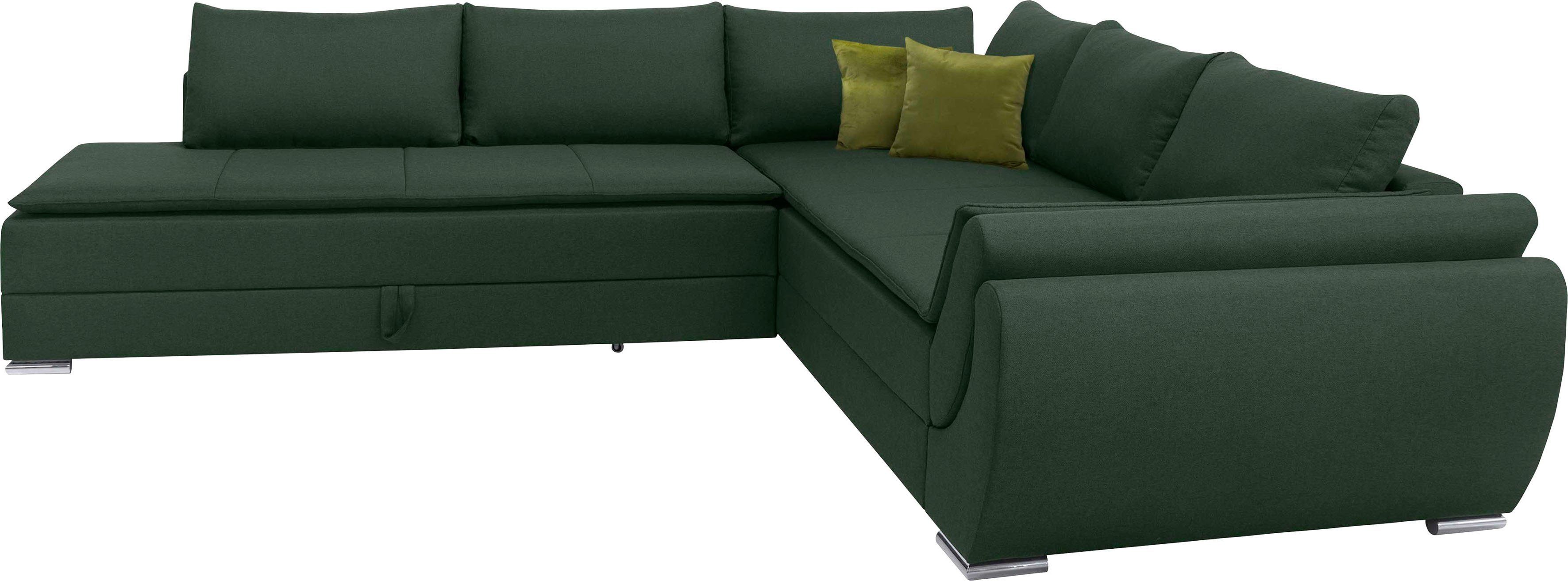 INOSIGN Ecksofa Göteborg, mit Boxspring-Bettfunktion und günstig online kaufen