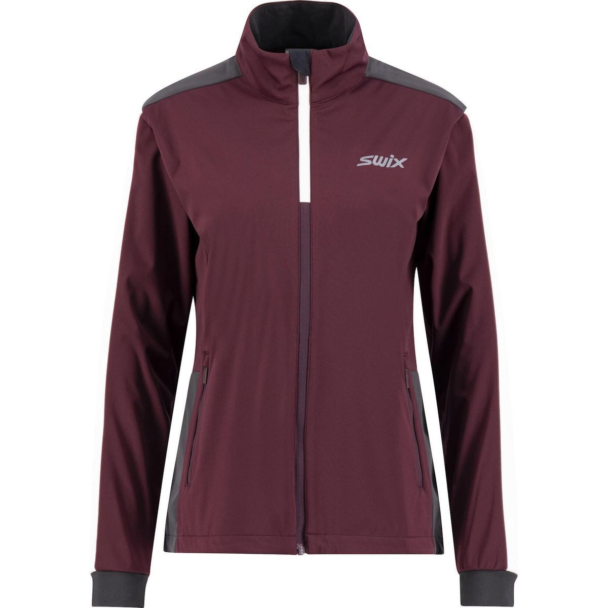 Swix Skijacke Cross Jacket Ws Bequeme Softshell-Jacke für Frauen. Klassischer Schnitt. Winddichte