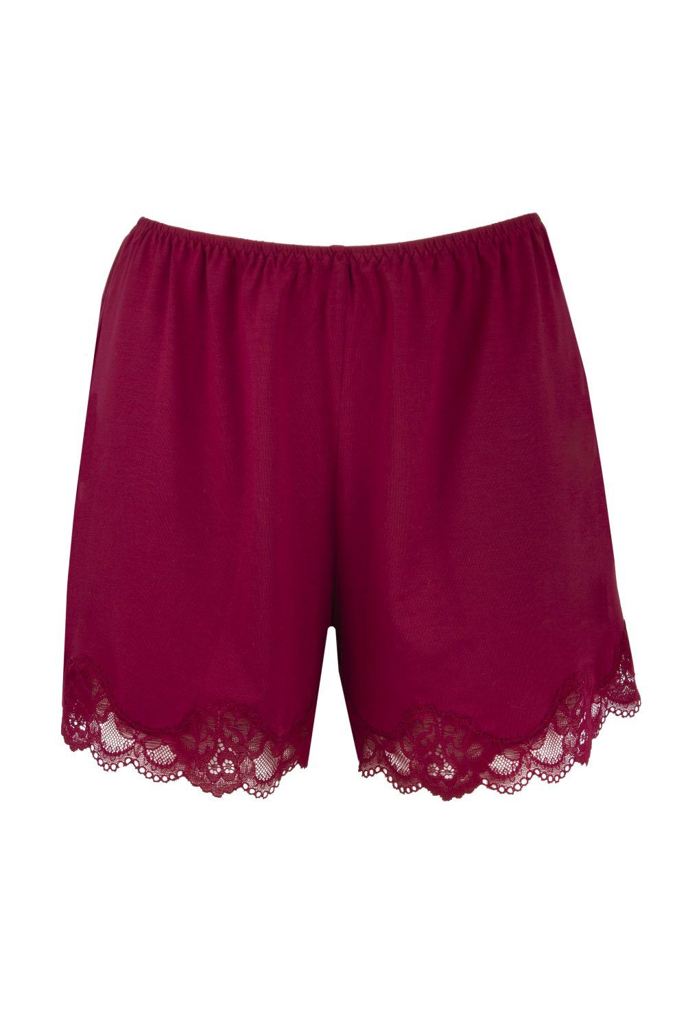 Antigel Shorts pourpre tressage Short ENA0306