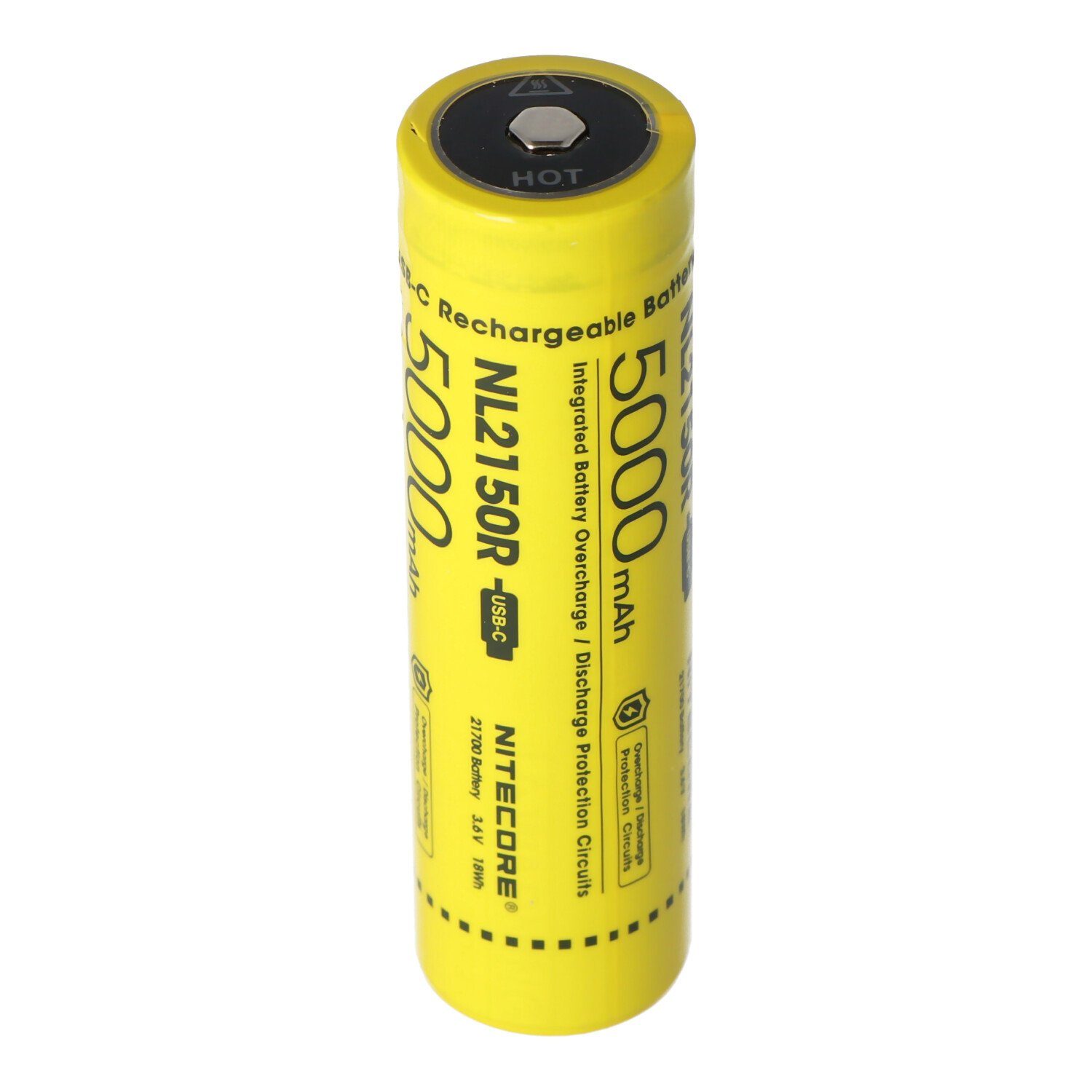 Nitecore »Nitecore Li-Ion Akku Typ 21700 - 5000mAh NL2150R m« Akku ...