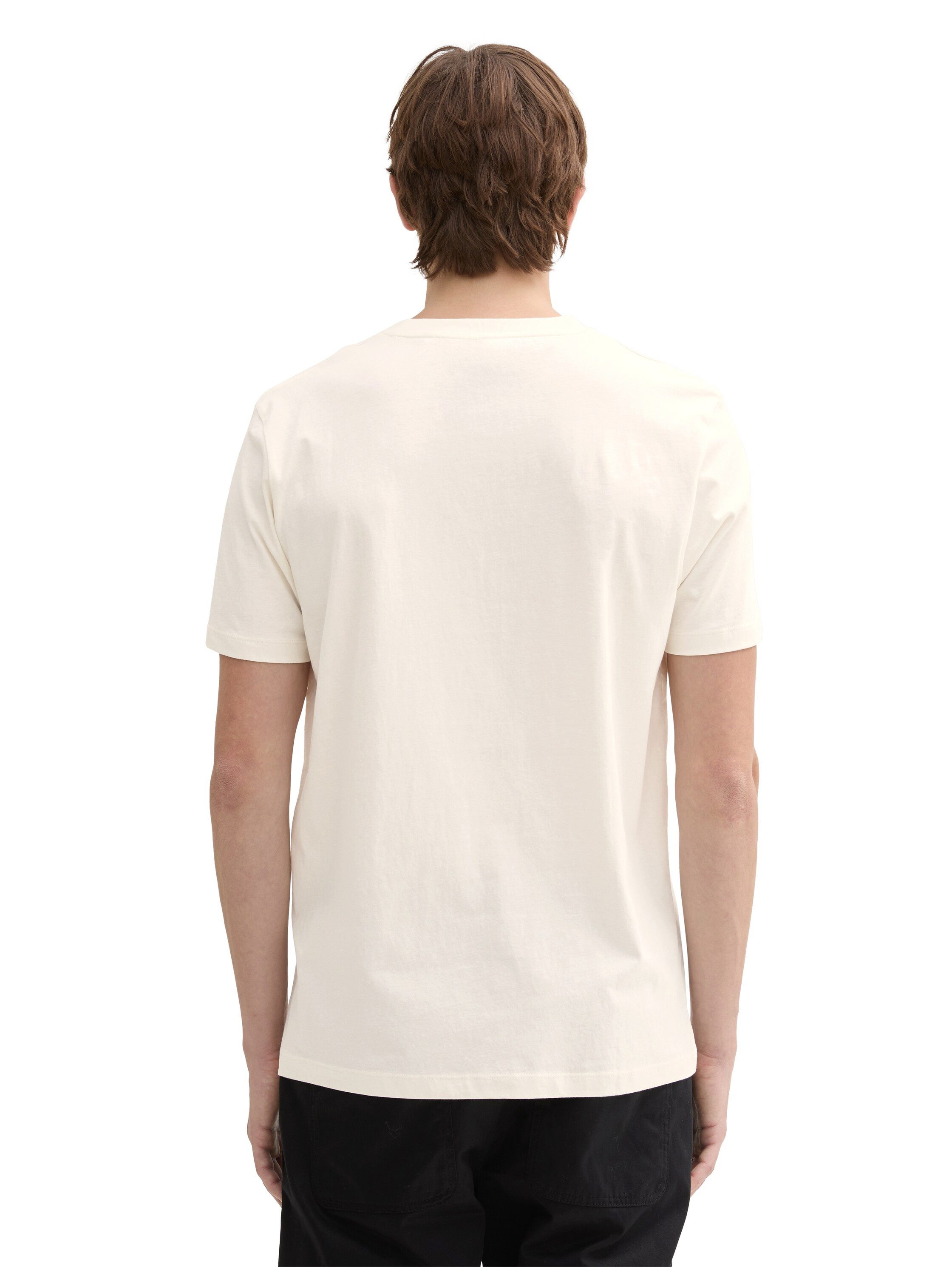 TOM TAILOR Denim Print-Shirt mit Frontprint günstig online kaufen