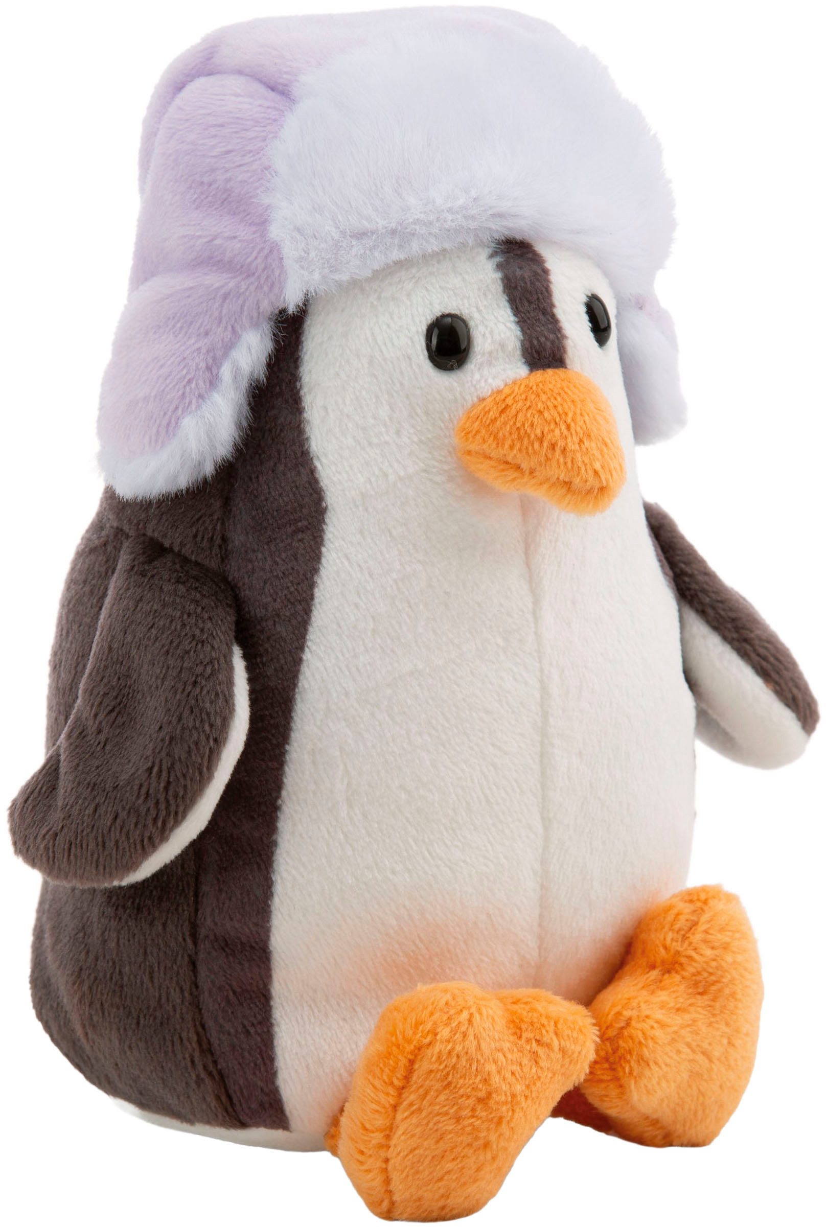Nici Kuscheltier Winter, Pinguin mit Mütze 12cm sitzend