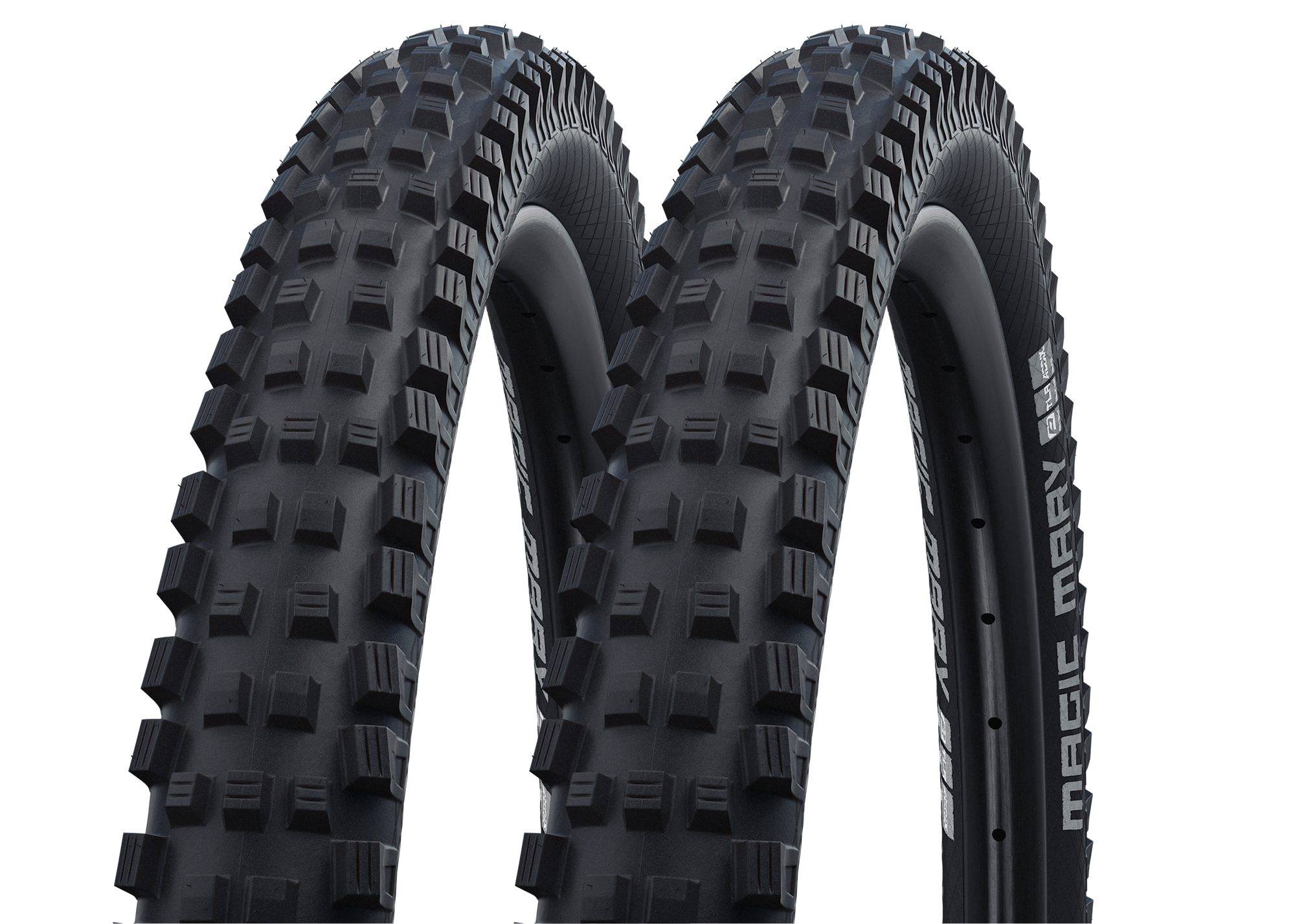 Schwalbe Fahrradreifen 2x Schwalbe Magic Mary 62-622 Addix 29x2.40, (2-tlg), Drahtreifen