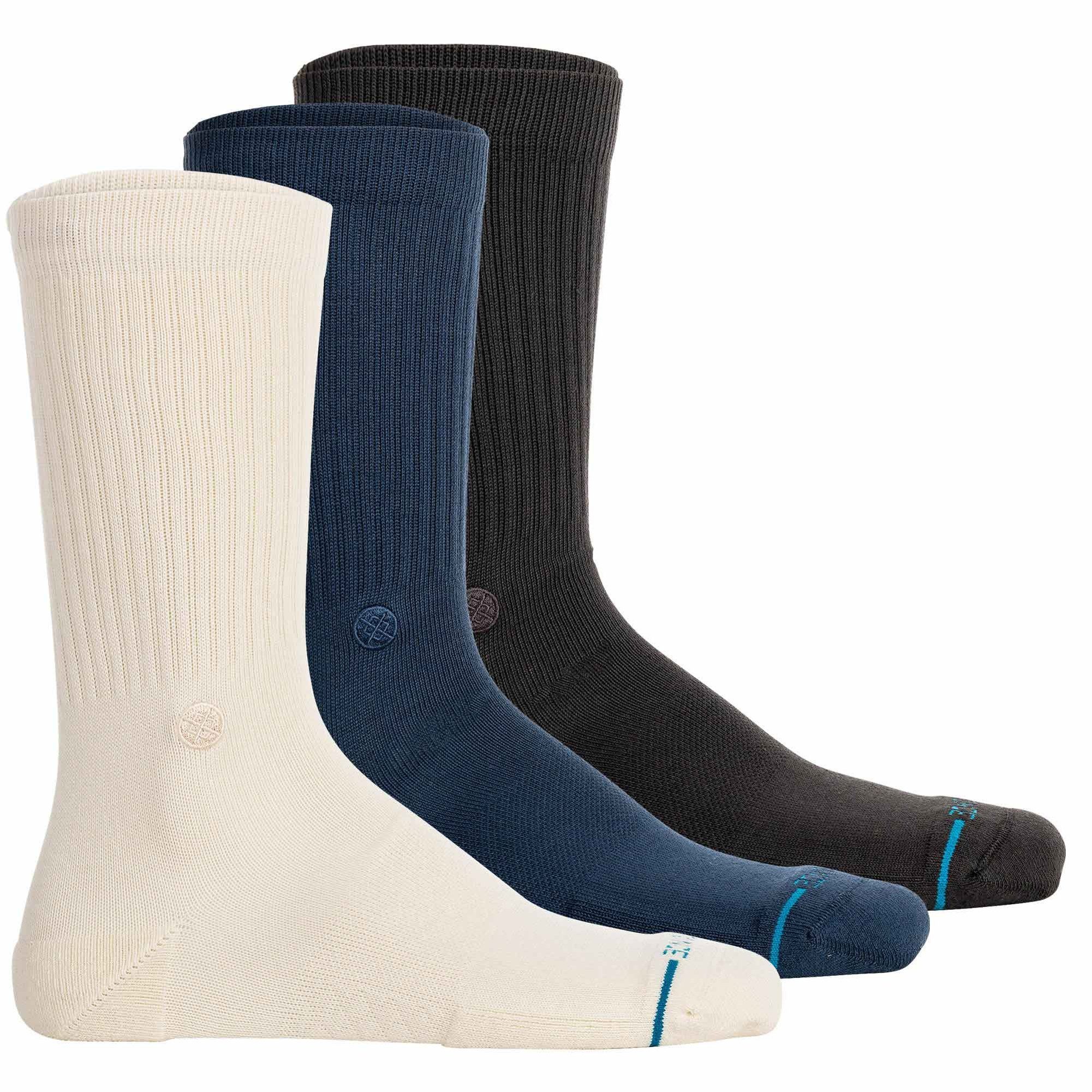 Weiß/Blau/Braun