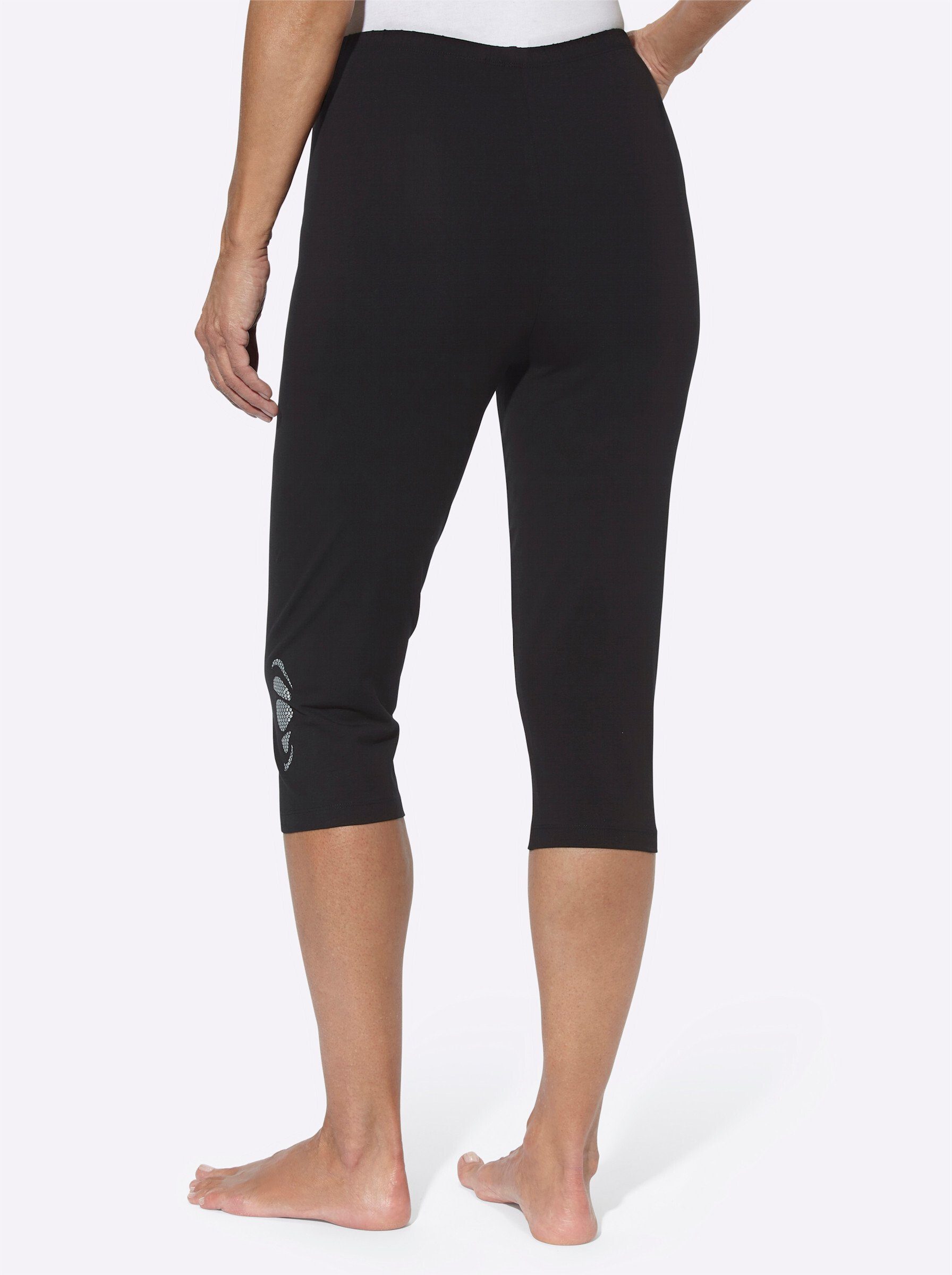 Sieh an! Jogginghose Capri-Leggings (2-tlg)