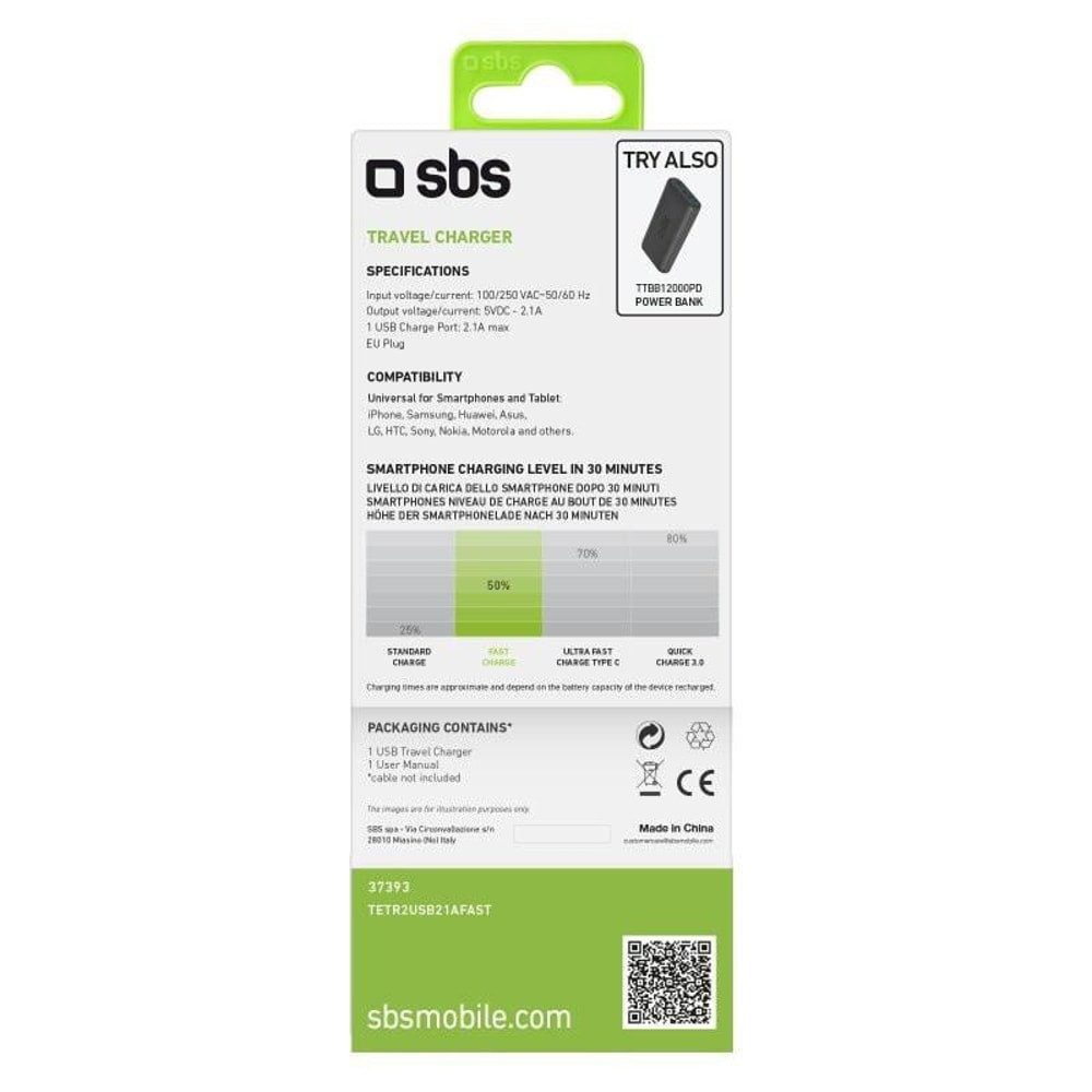 sbs Smartphone-Ladegerät