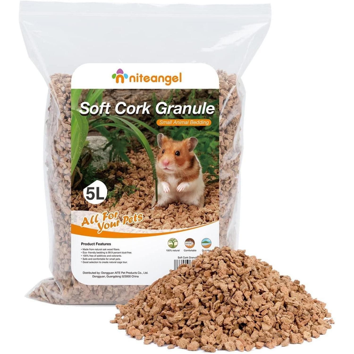 LuxusKollektion Kleintierkäfig Natürliches Kokosnuss Hamster Einstreu für kleine Tiere 8-10mm