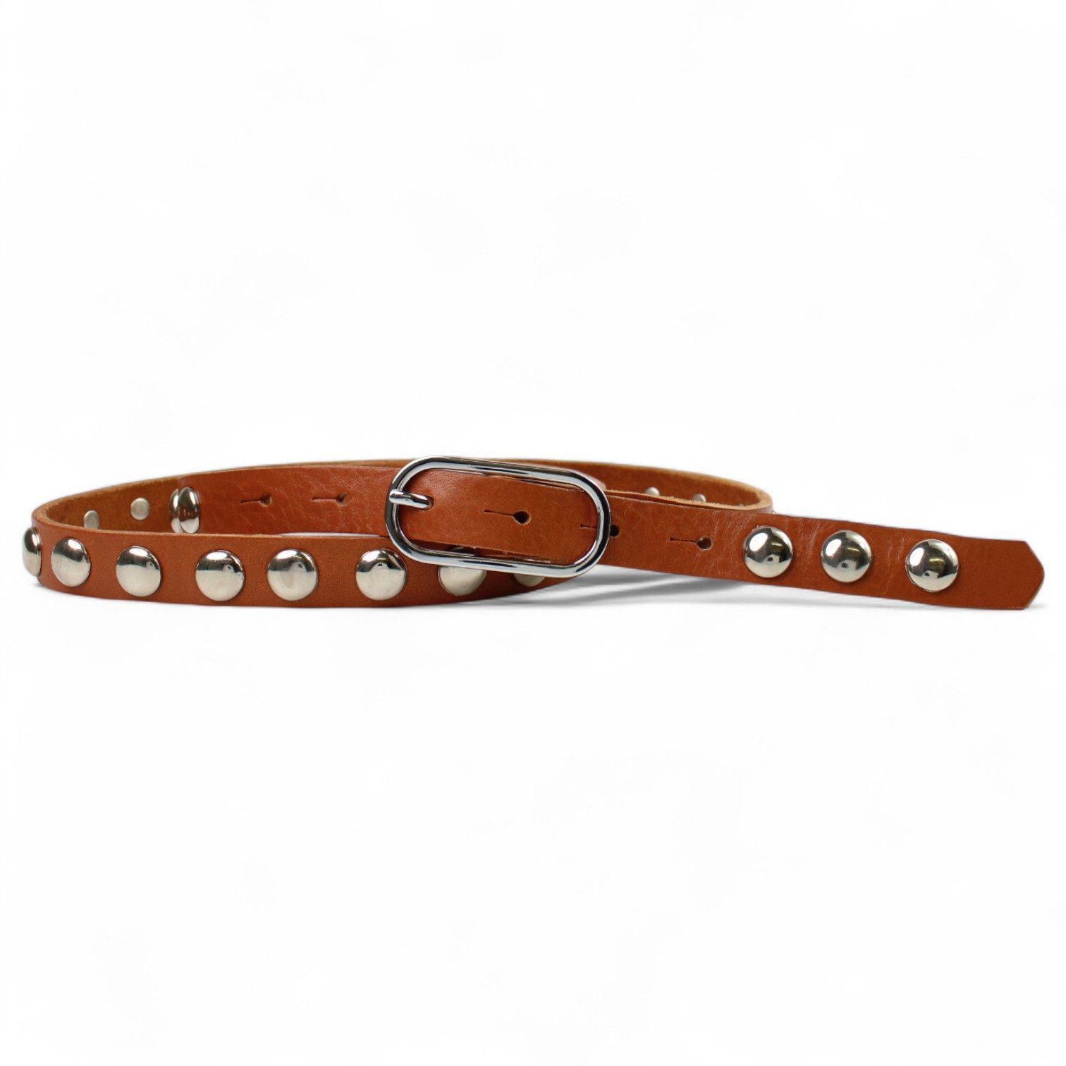 FRONHOFER Nietengürtel Damen Vollrindleder schmal (1-St) 2 cm, Nieten