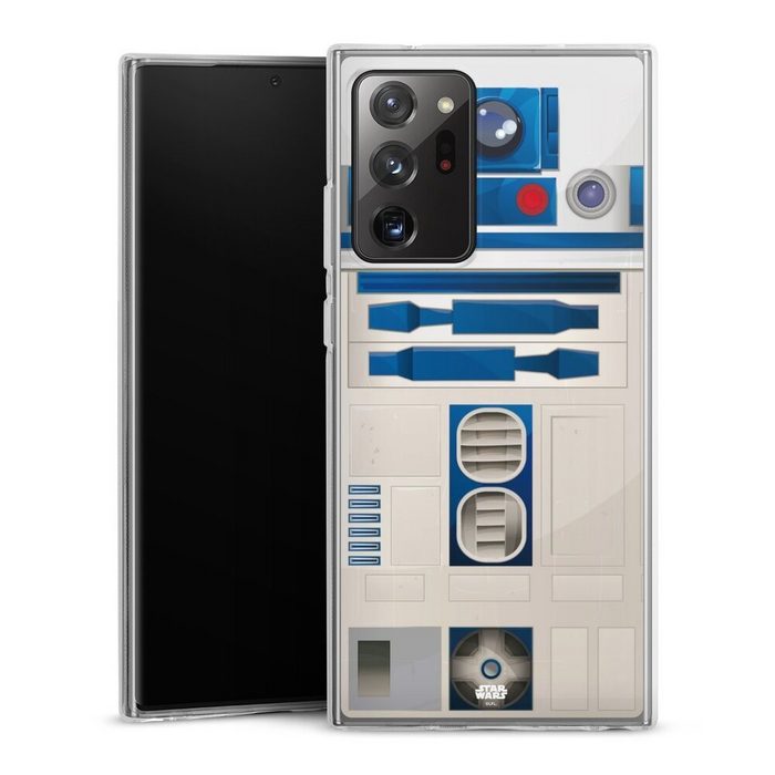 DeinDesign Handyhülle Star Wars R2D2 Fanartikel R2D2 Closeup - Star Wars Samsung Galaxy Note 20 Ultra Silikon Hülle Bumper Case