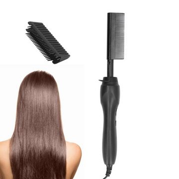 AUKUU Haarglättbürste Haarglättbürste Haarglätter Bürste, Glättbürste mit Ionentechnol