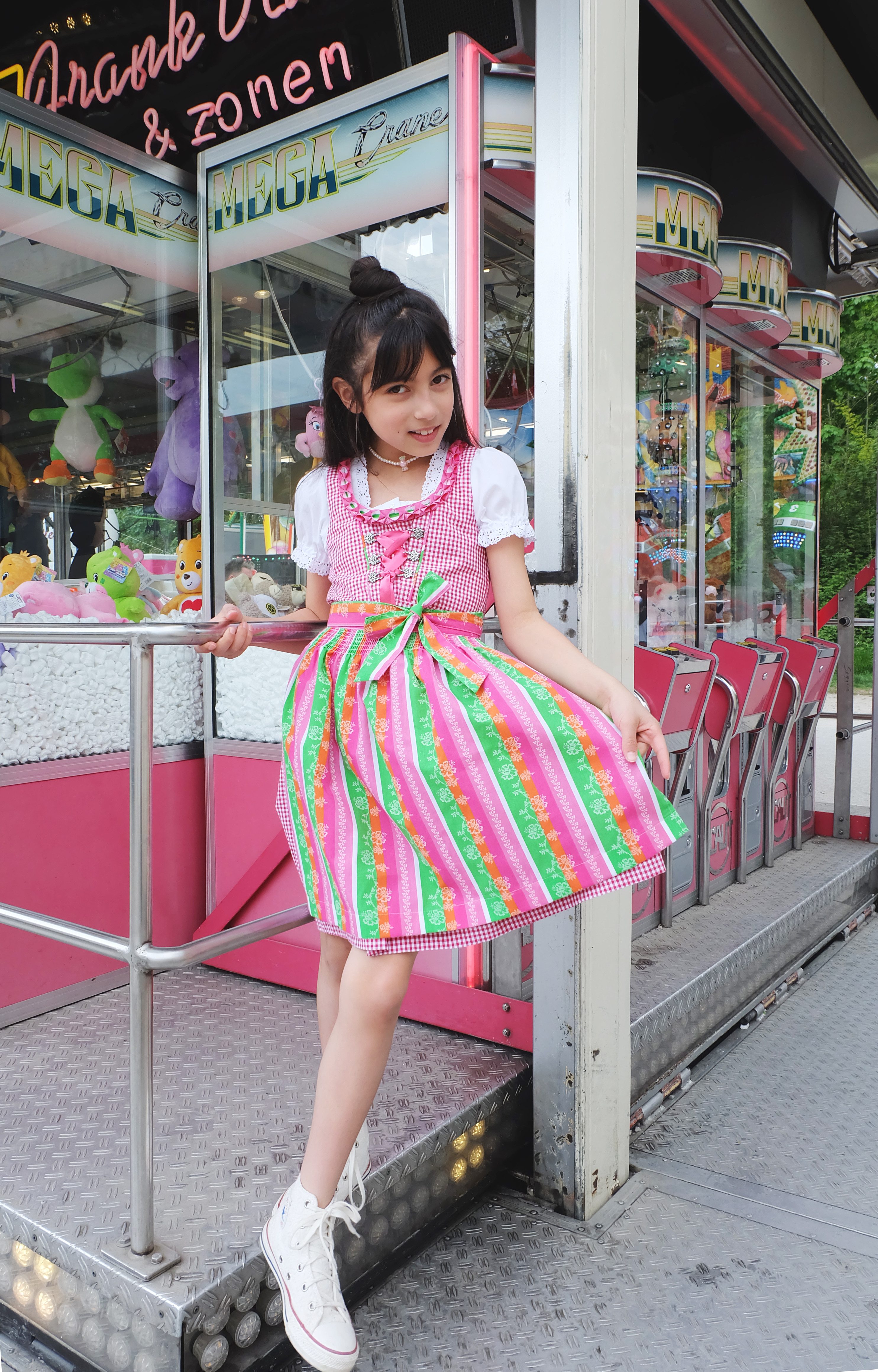 Ramona Lippert Dirndl Lina Kinderdirndl mit Bluse Mädchen Dirndl Set