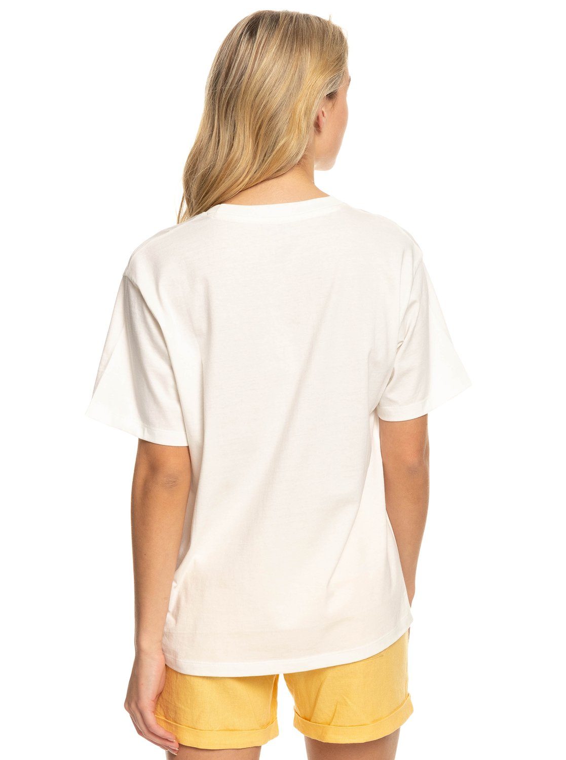 Snow Sunset Roxy Moonlight Oversize-Shirt White