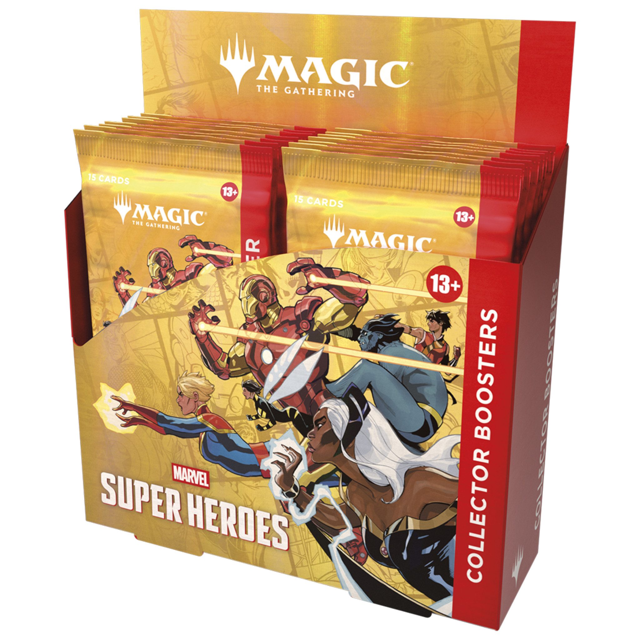 Sammelkarte MTG Marvel Super Heroes Collector Booster Box Englisch