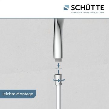 Schütte Stangenbrause-Set CAPRI, Höhe 58,5 cm, 3 Strahlart(en), Duschbrause, 3-fach verstellbar, Antikalk, wassersparend
