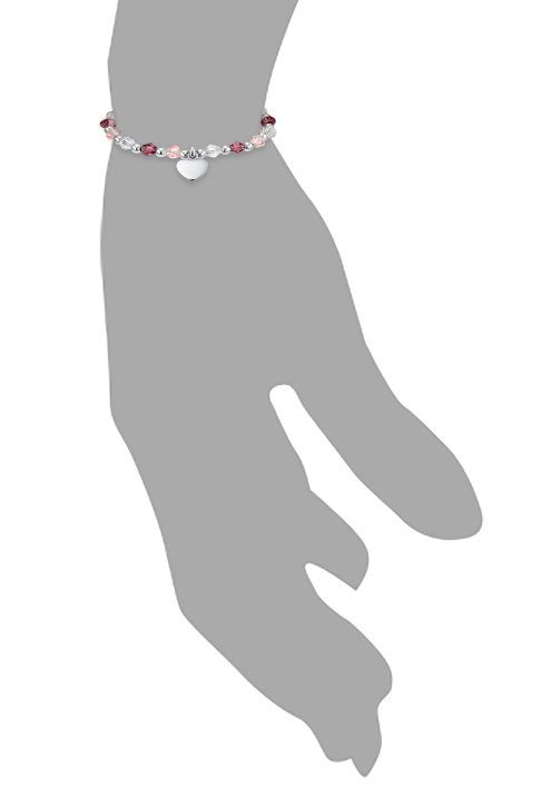 Prinzessin Lillifee Armband Herz, 2034005, mit Glasstein