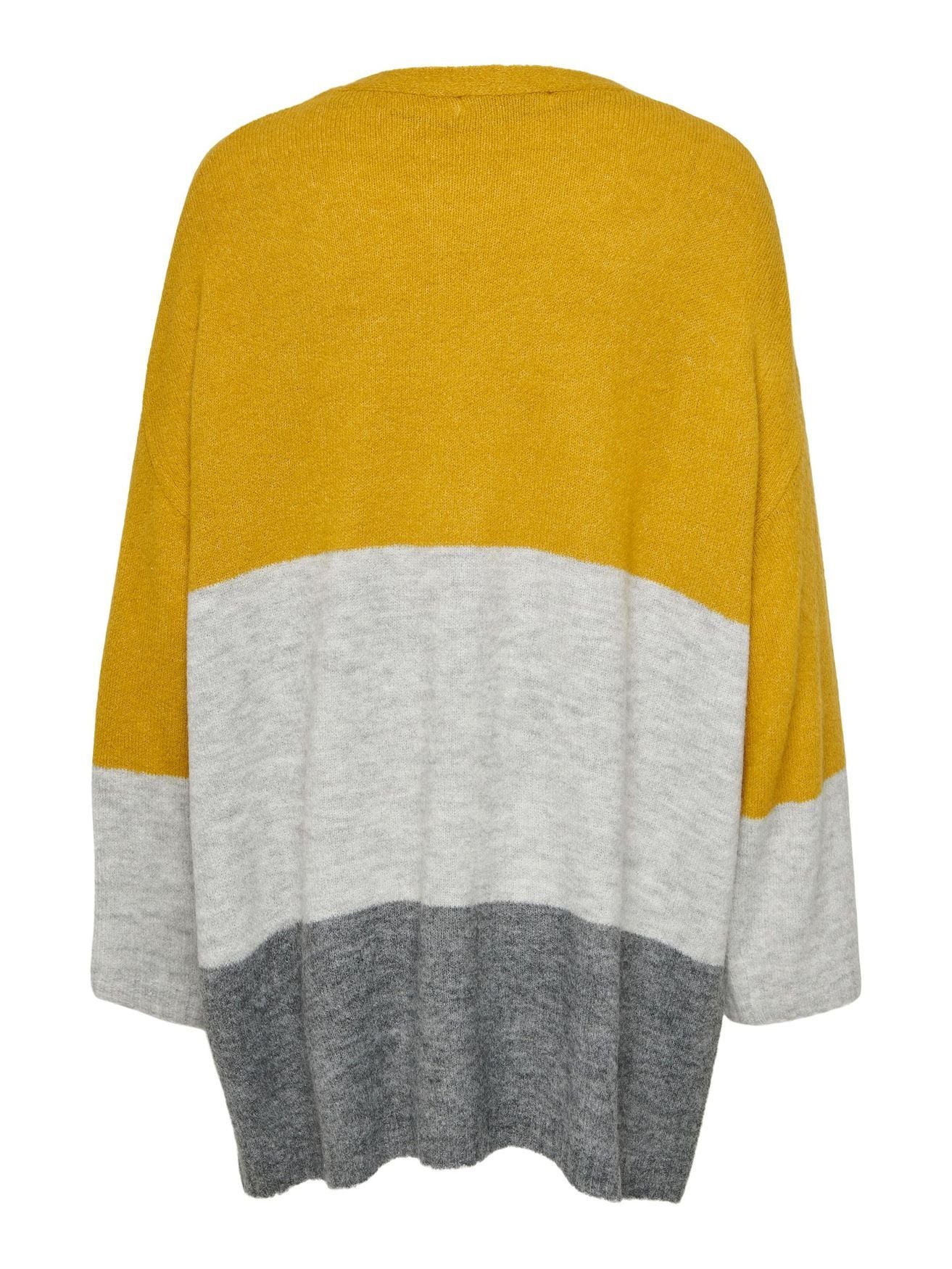 JACQUELINE de YONG Cardigan Strickjacke Curvy Gardigan (1-tlg) ED-SOFT günstig online kaufen