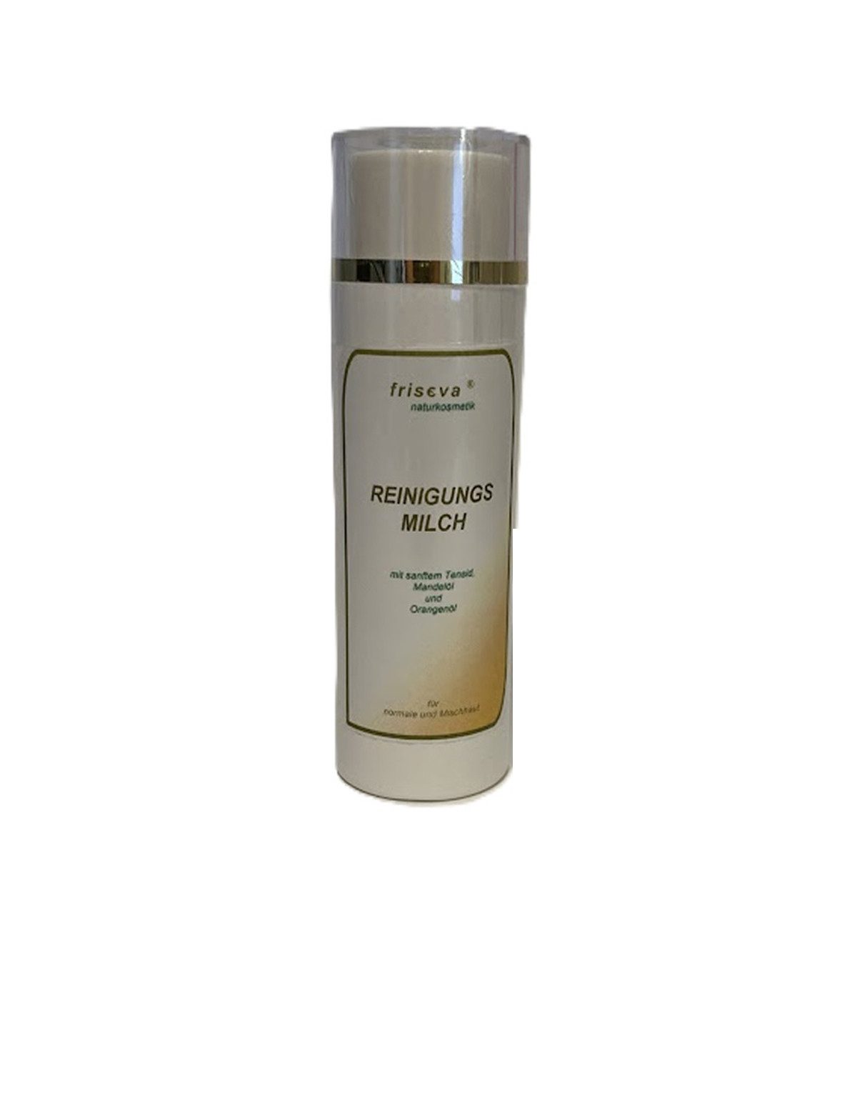 Friseva Naturkosmetik Gesichts-Reinigungsmilch mit Mandelöl und Orangenöl für trockene und Mischhaut 200ml
