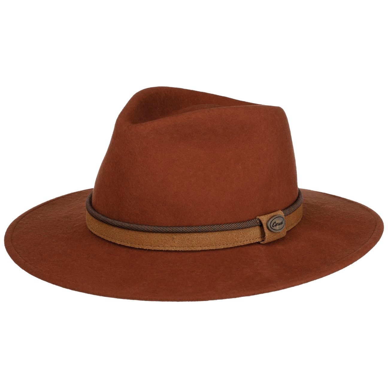 Lierys Filzhut (1-St) Wollfilzhut mit Lederband, Made in Italy