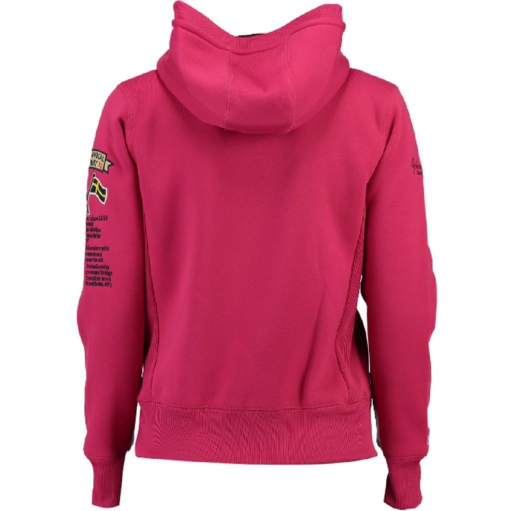 Geographical Norway Kapuzenpullover Gymclass by leyoley mit großer Bauchtasche und warmer Kapuze