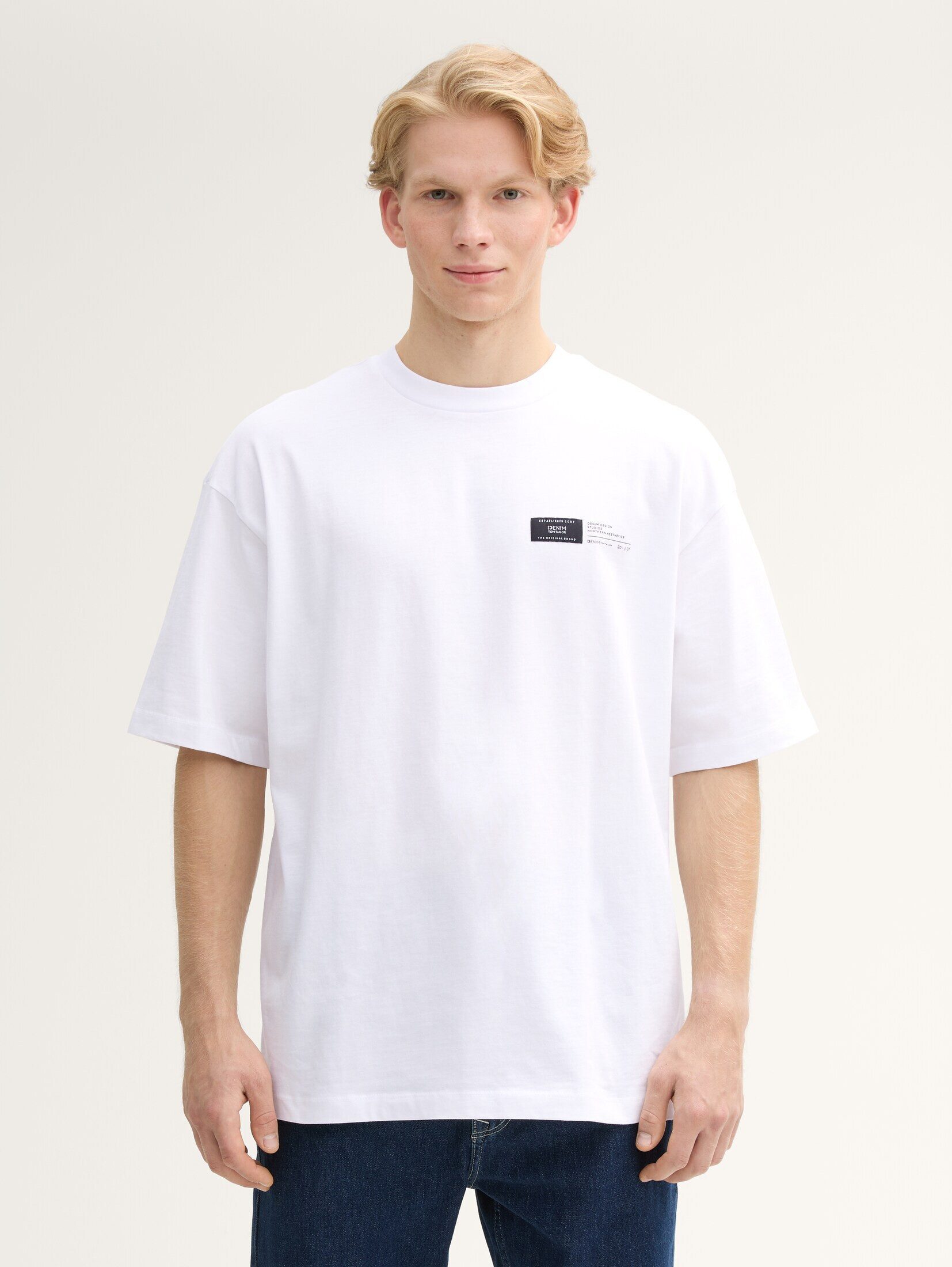 TOM TAILOR Denim T-Shirt Oversize T-Shirt günstig online kaufen
