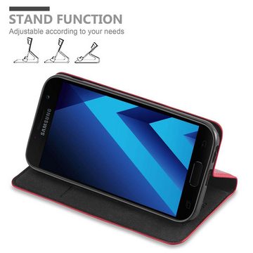 Cadorabo Handyhülle Samsung Galaxy A7 2017 Samsung Galaxy A7 2017, Klappbare Handy Schutzhülle - Hülle - mit Standfunktion und Kartenfach