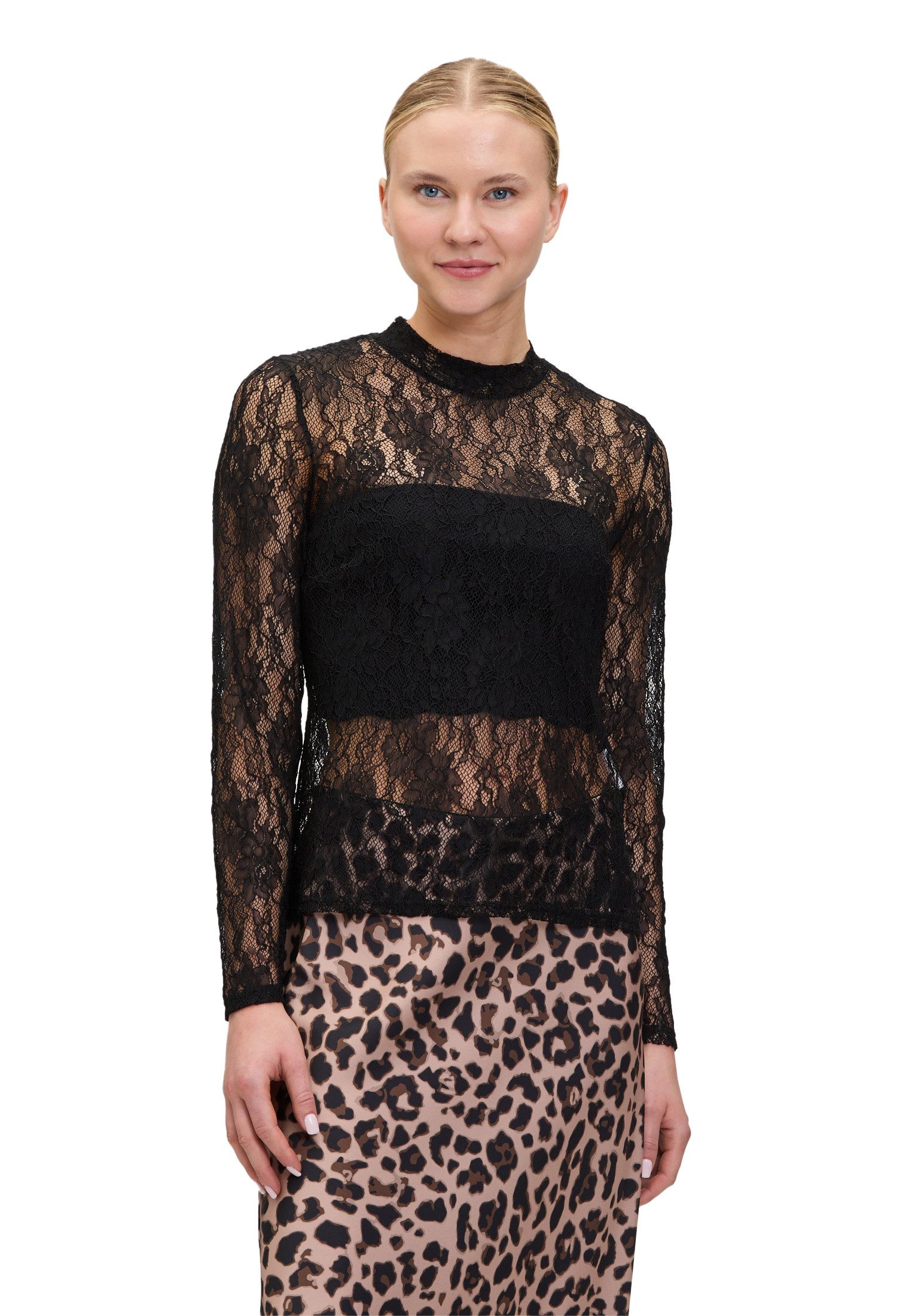 Vera Mont Kurzarmshirt Damen langarm (1-tlg)