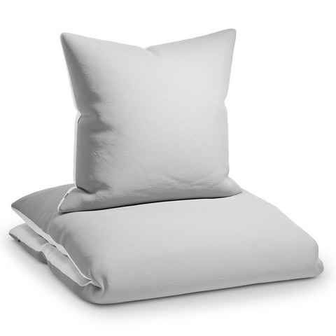 Bettwäsche Soft Wonder-Edition Bettwäsche, sleepwise, Mikrofaser-Fleece, 2 teilig, Mikrofaser Bettbezug Set mit Kissenbezug Kissen Hüllen Bettzeug