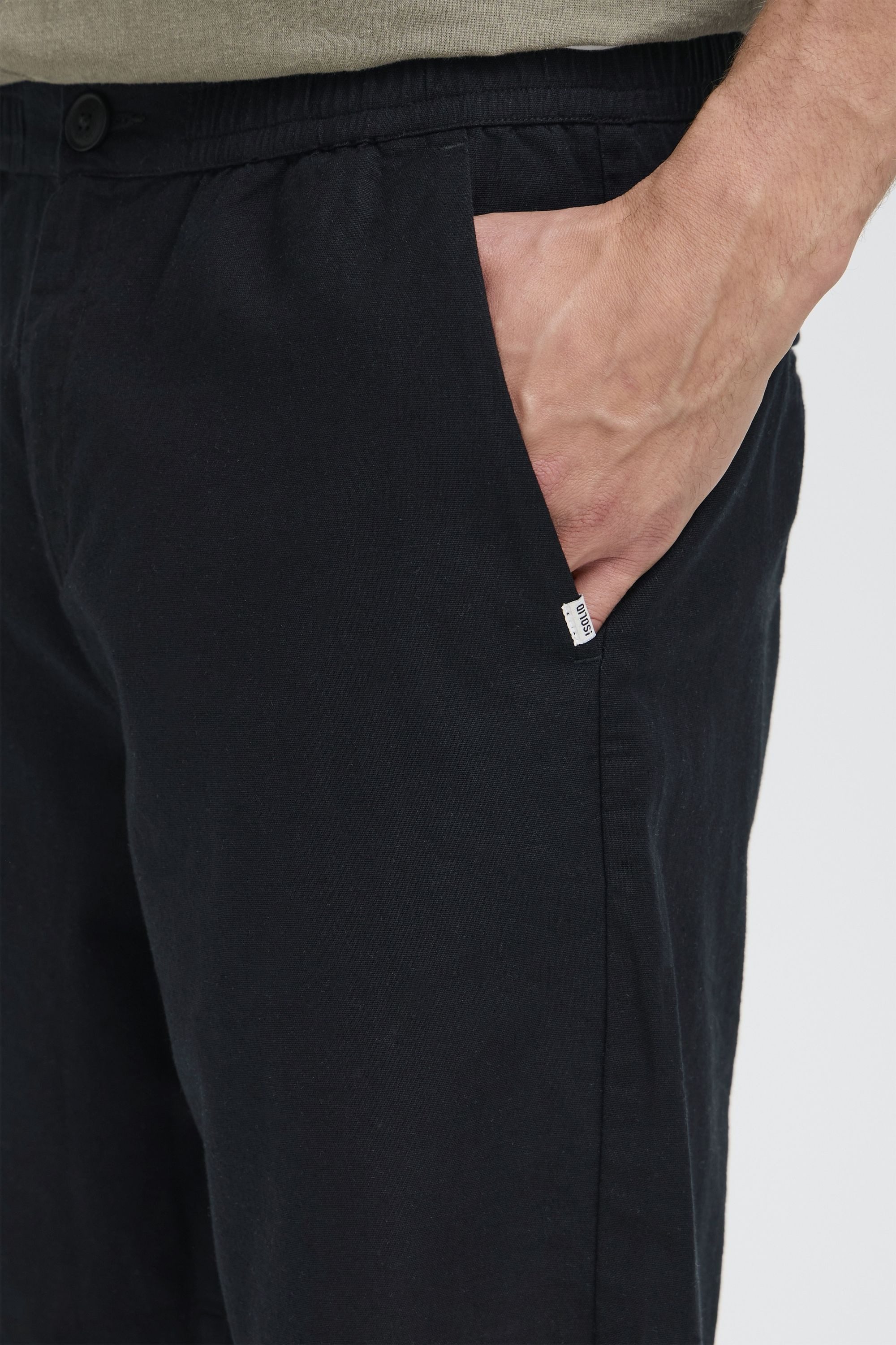 !Solid Leinenhose SDLinus Bequeme Leinenshorts