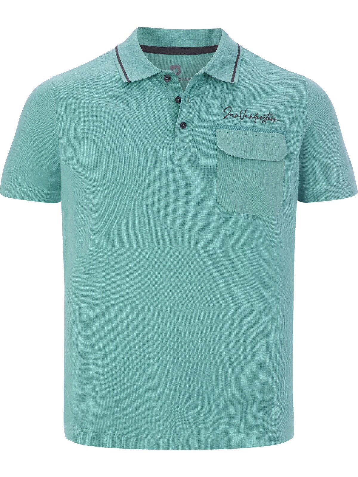 Jan Vanderstorm Poloshirt STILTOR in sportlichem Poloshirt-Stil