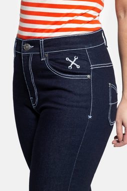 QueenKerosin Slim-fit-Jeans Betty im 5-Pocket-Design