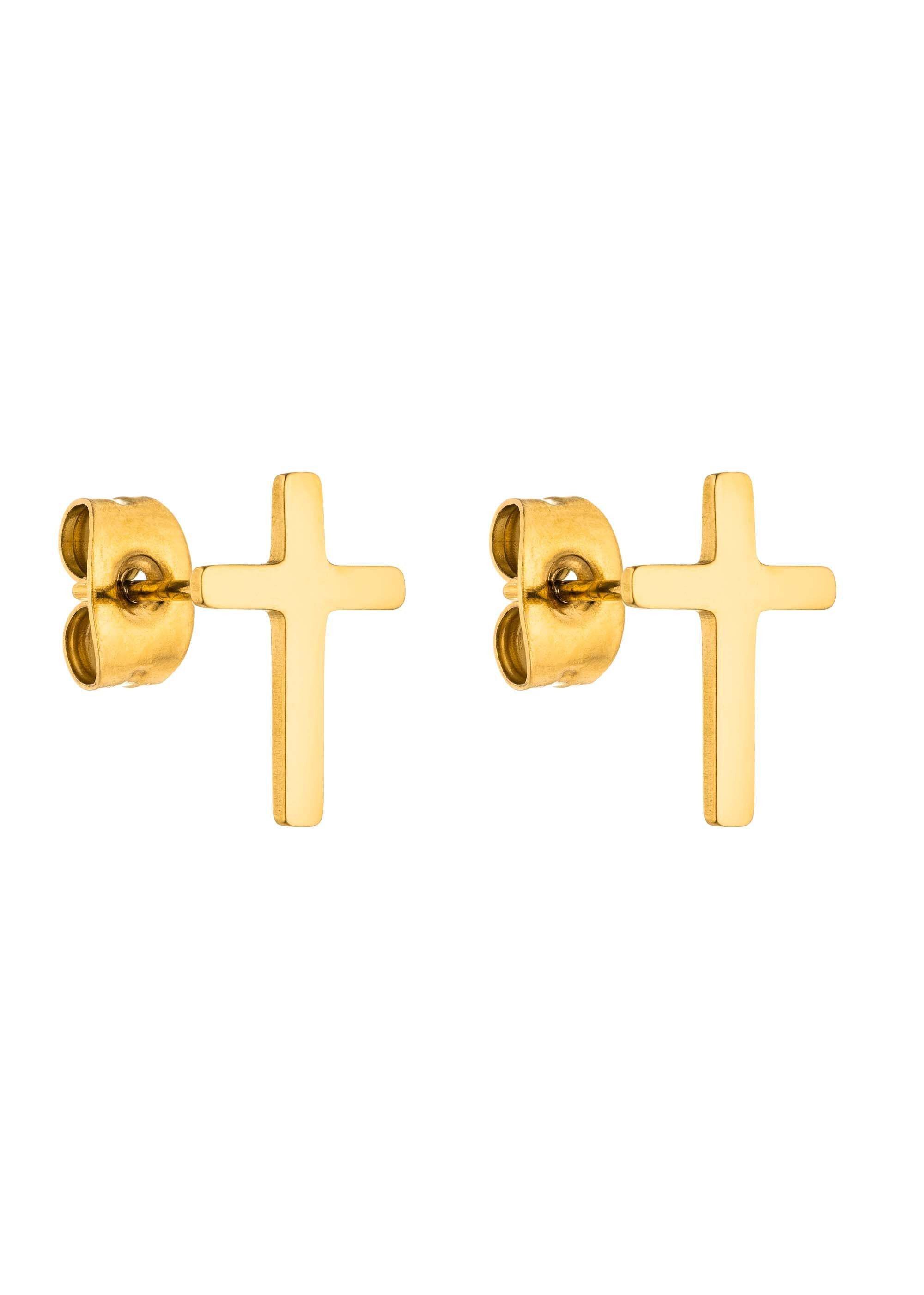 Purelei Paar Ohrstecker Tiny Cross