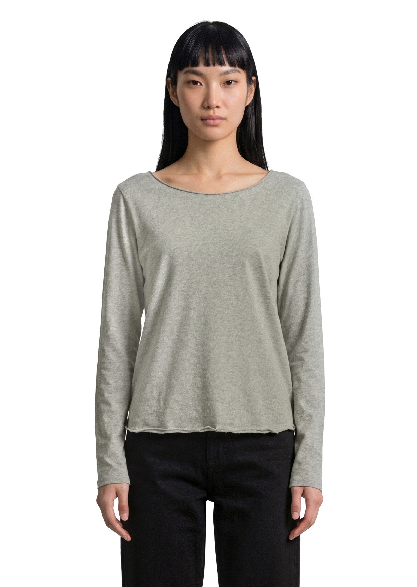 Marc O'Polo DENIM Langarmshirt aus Organic Cotton