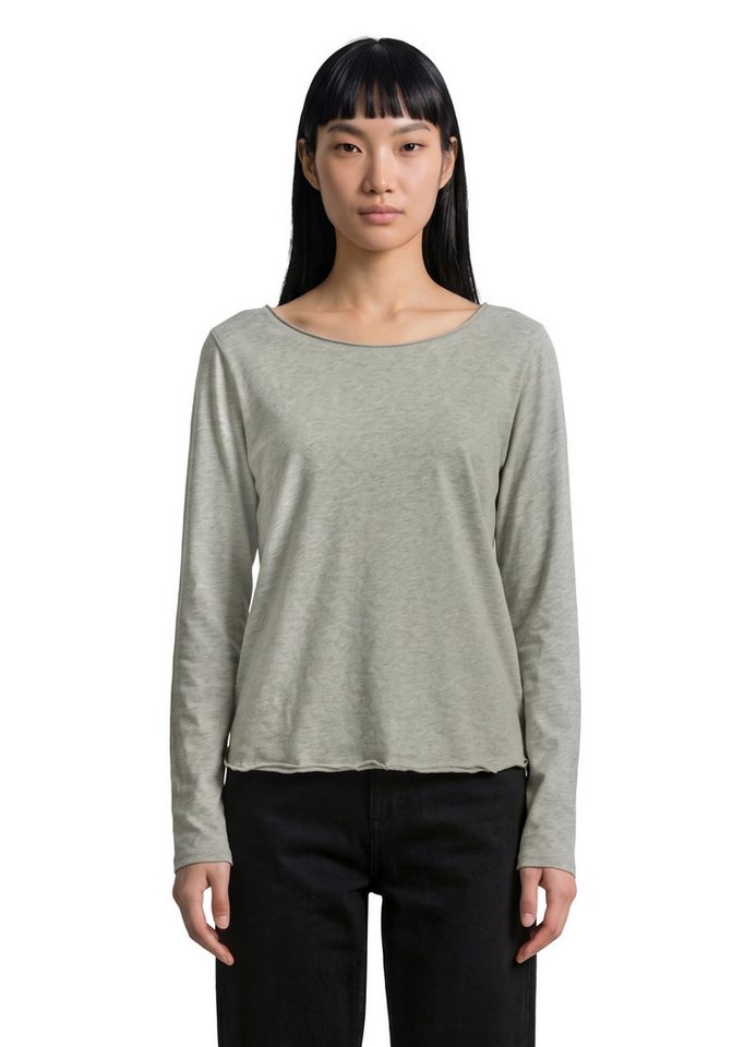 Marc O'Polo DENIM Langarmshirt aus Organic Cotton