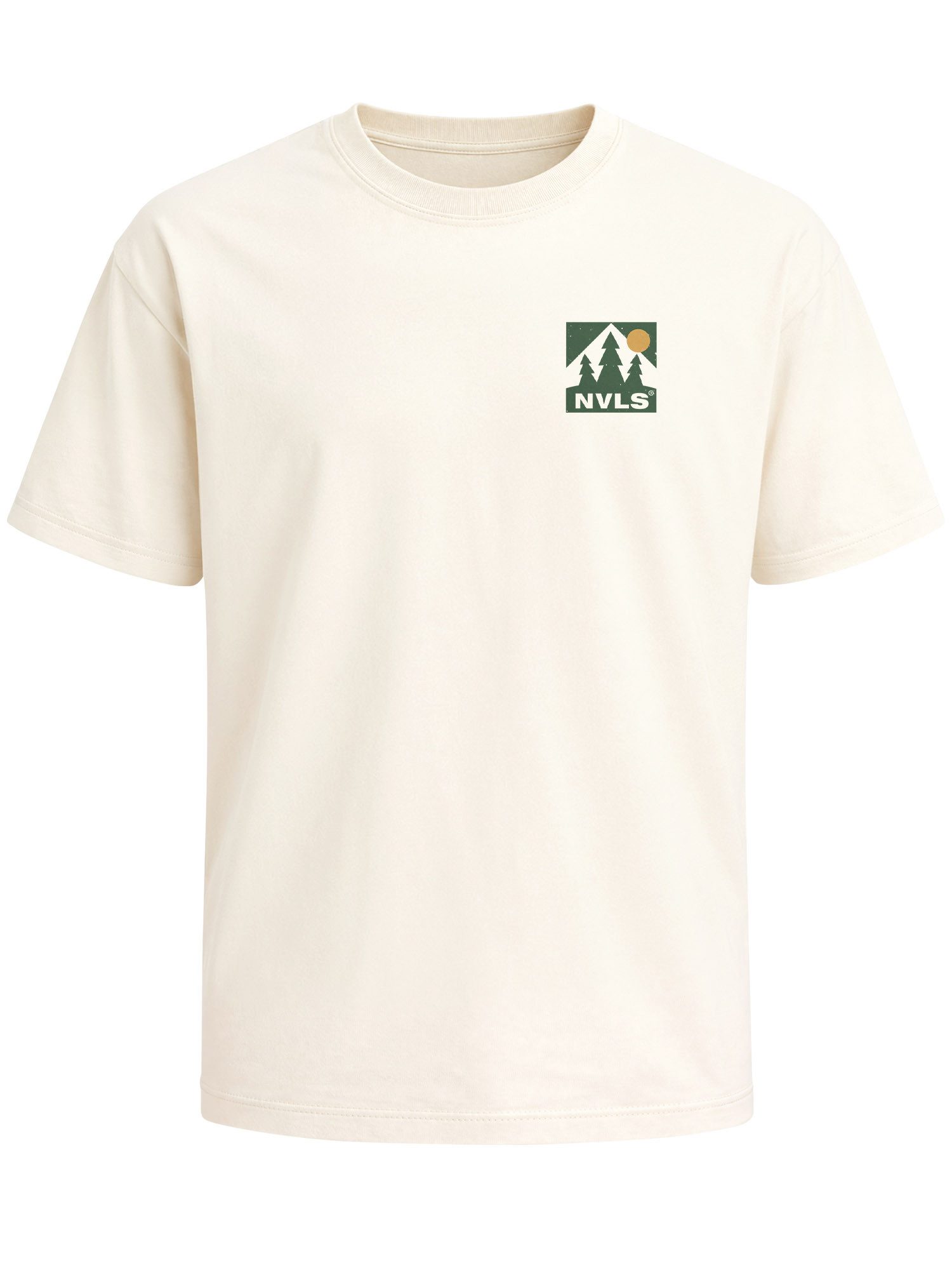 Oversize-Shirt Herren T-Shirt - Outdoor Feeling - Oversized Relaxed Fit Sommer