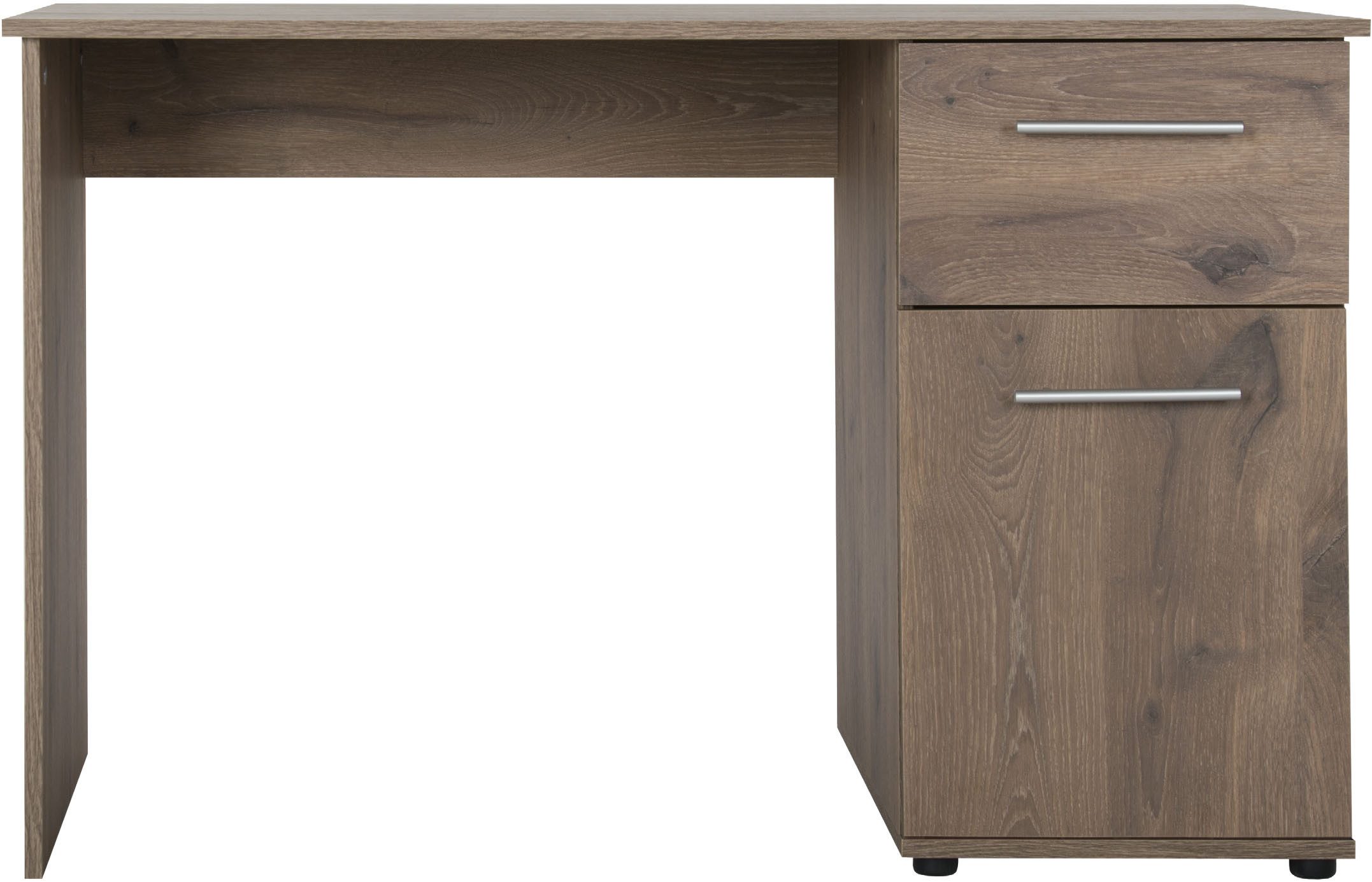 VOGL Möbelfabrik Schreibtisch Tobi, mit einer Tür und einem Schubkasten, Breite 115 cm, reichlich Stauraum