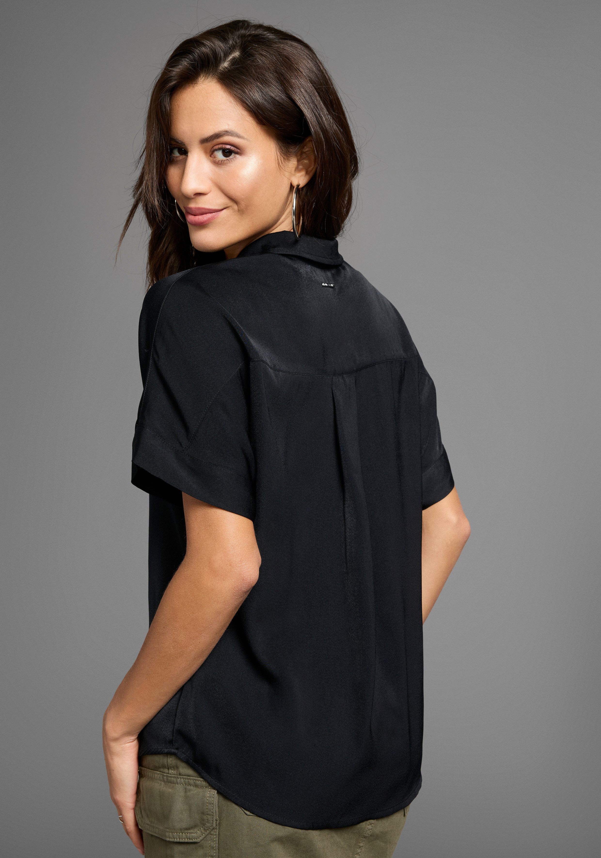 Laura Scott Hemdbluse in lässiger Form günstig online kaufen