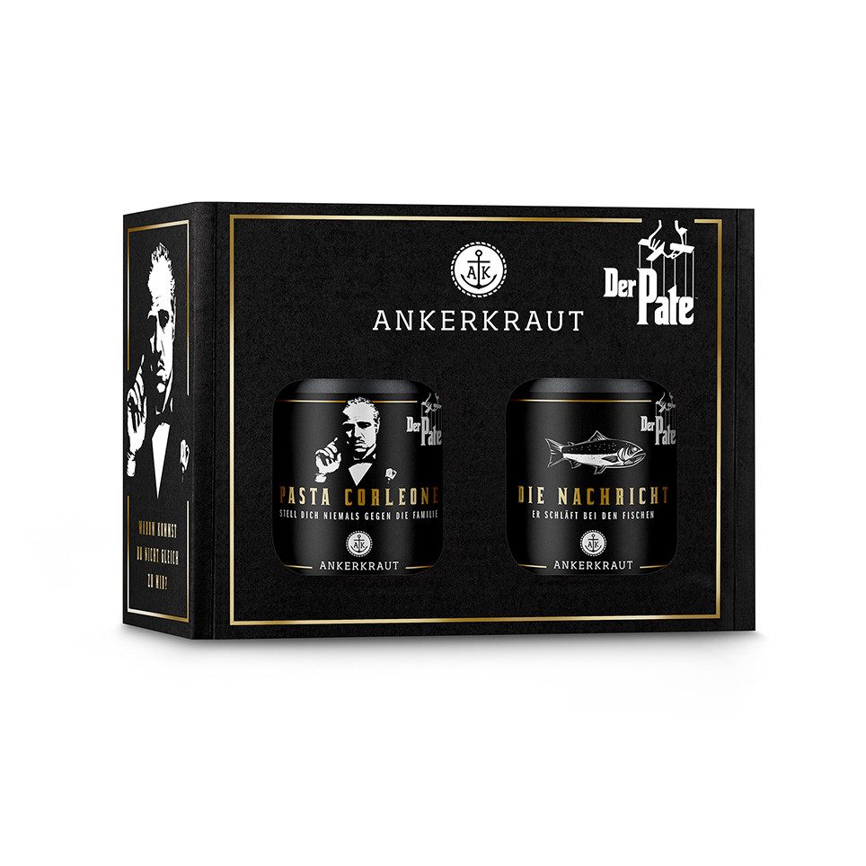 Ankerkraut Gewürz La Famiglia (Der Pate) Gewürz-Box, Ankerkraut La Famiglia (Der Pate) Gewürz-Box - Gewürzmischung Lizenz