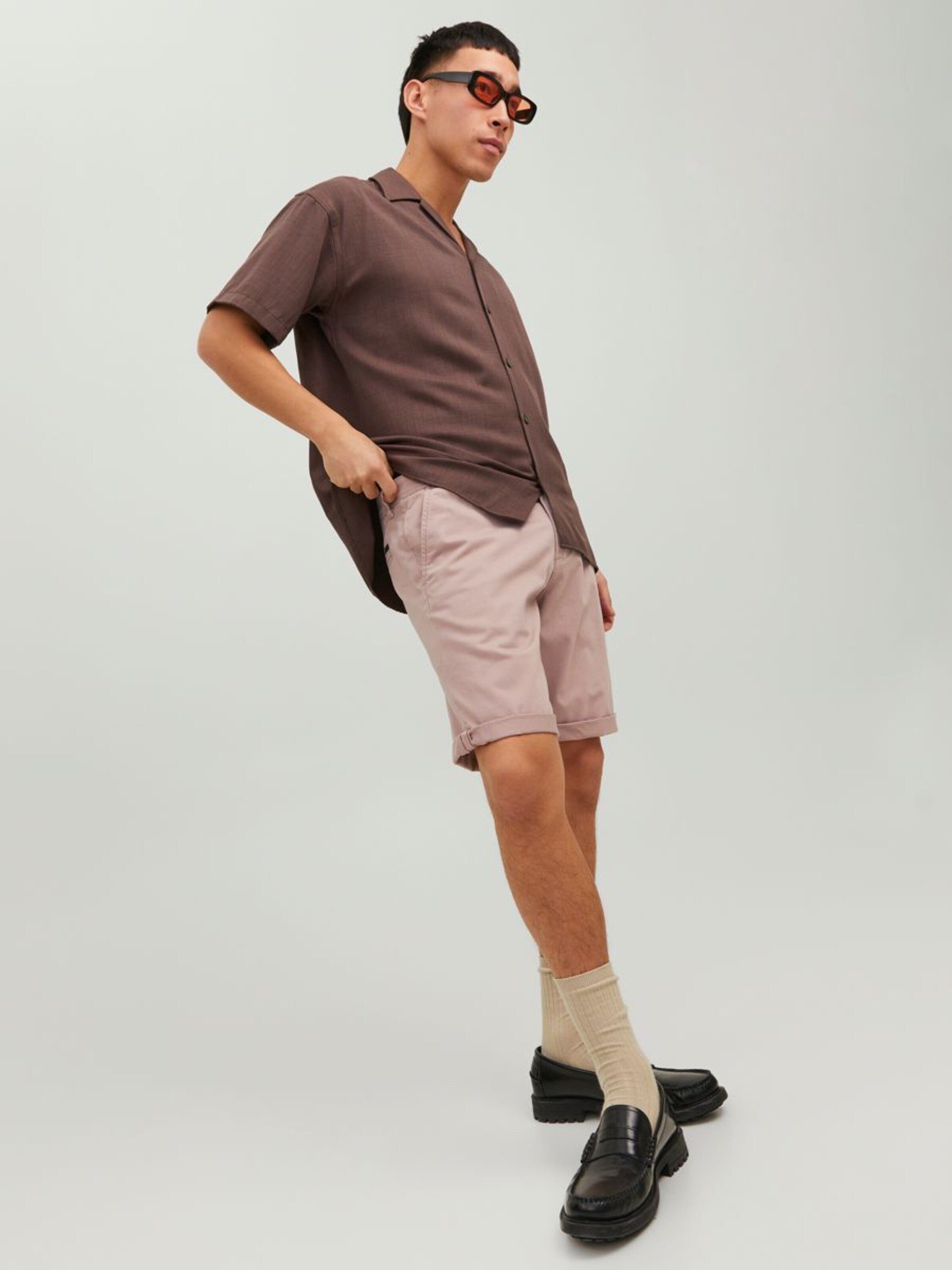 & Chinoshorts Jack deauville mauve (1-tlg) Jones