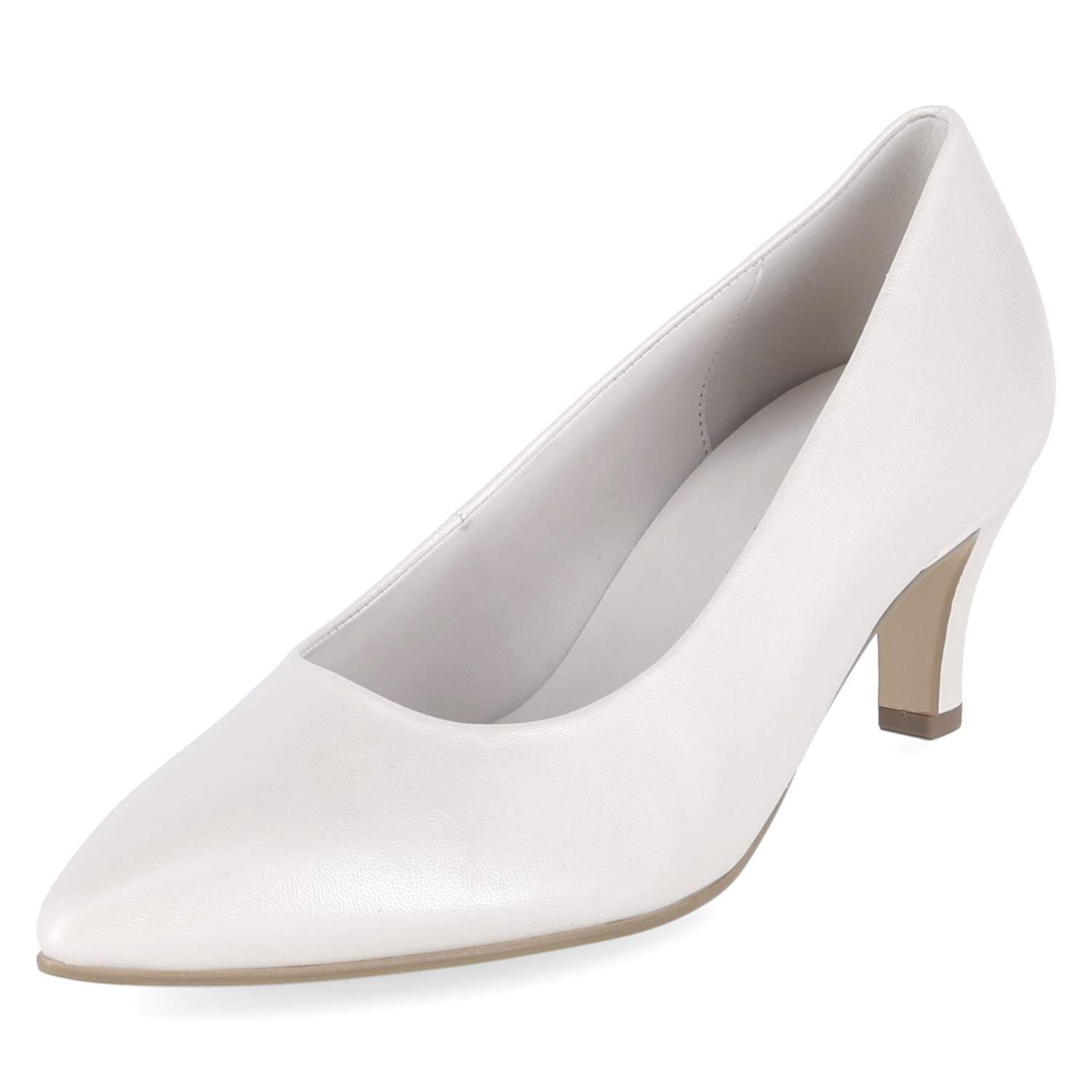 Gabor Gabor 81.390.61 Damen Glattleder weiß Keilpumps